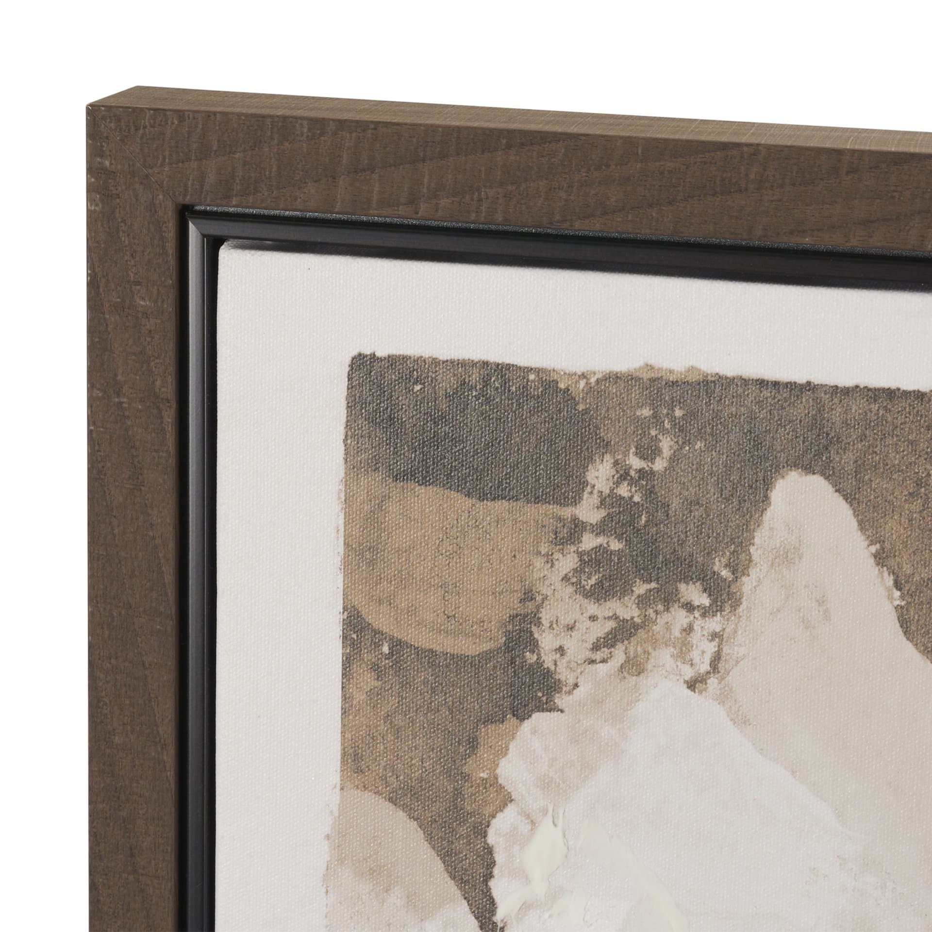 Repose by Mercana Studio Hand-Embellished Textured Framed Canvas Artwork — product photograph
