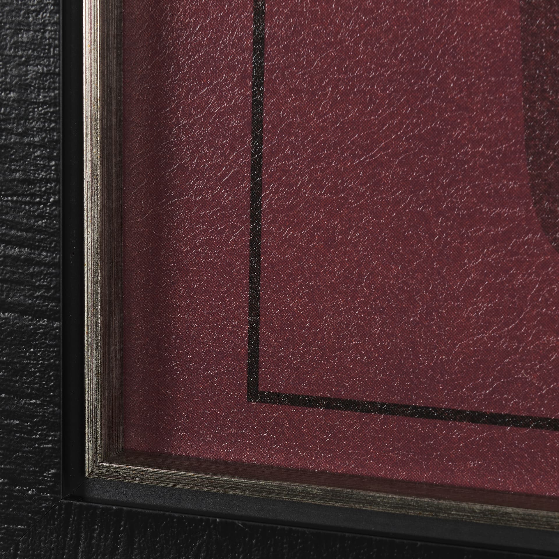 Beer Poster Stout by Mercana Studio a Hand Embellished Textured Framed Art Print — product photograph