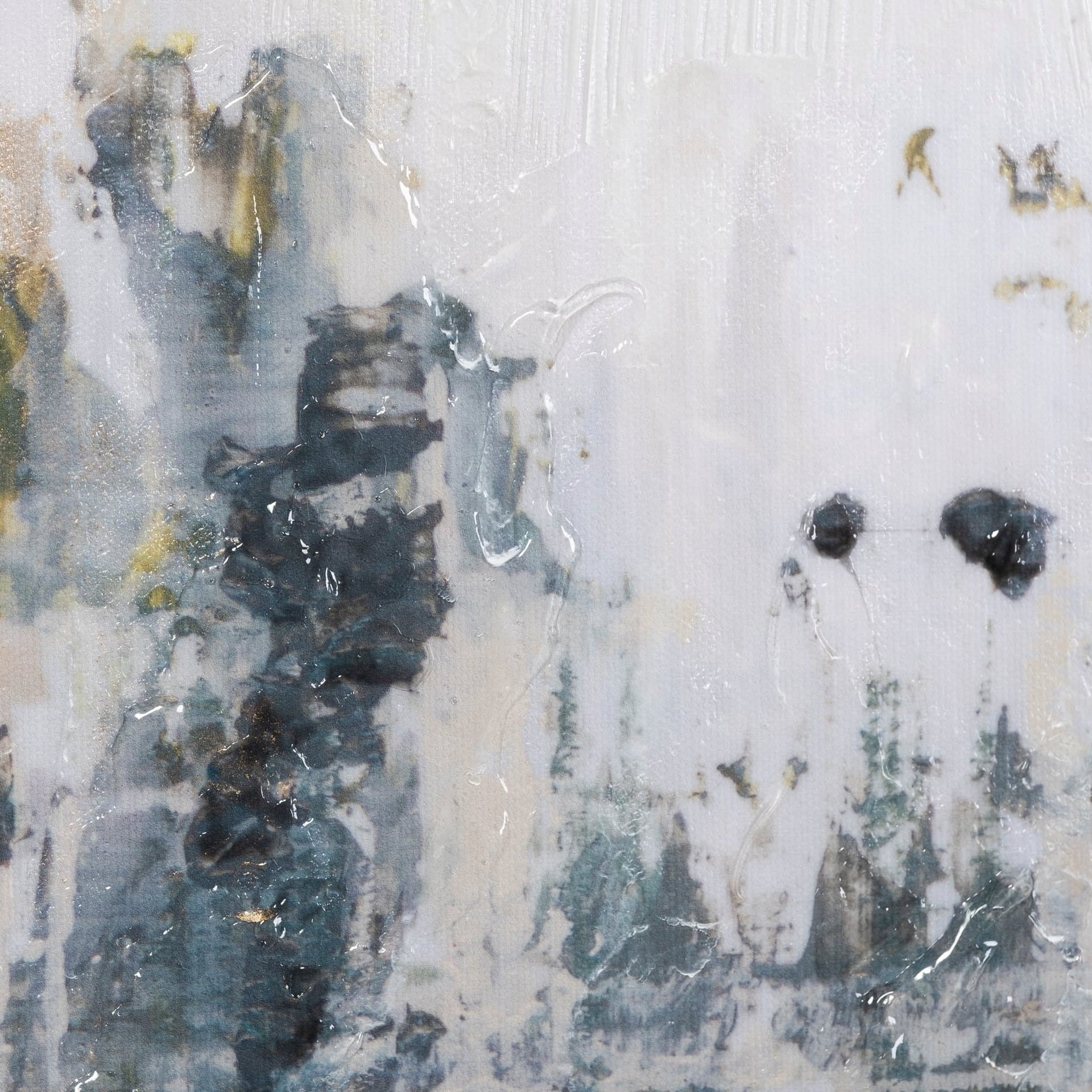 Waterfront II by Jonathan Klassen a Hand Embellished Textured Canvas — product photograph