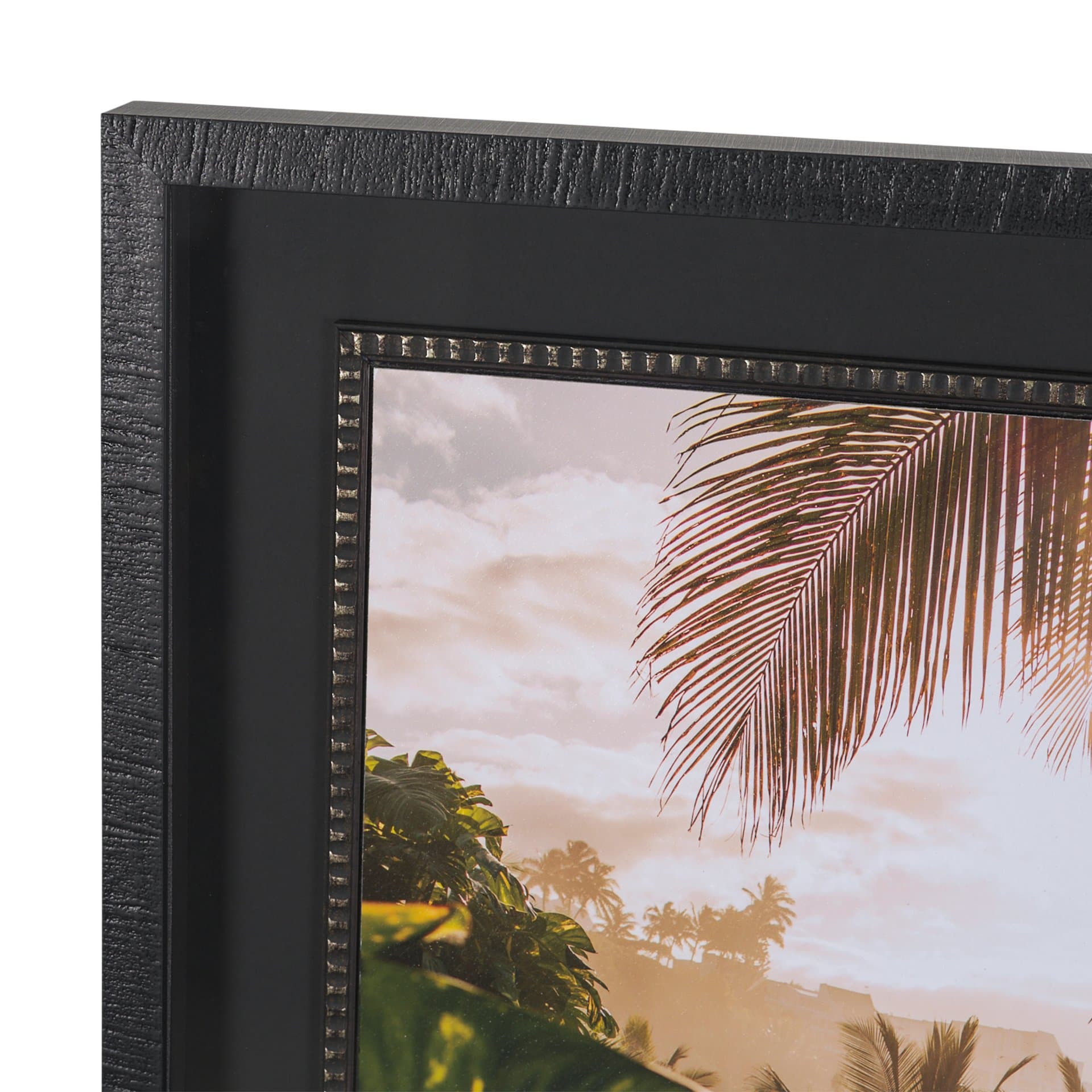 Princeville Kauai Jungle by Stefan and Audrey Textured Framed Photo Print Matted under Glass — product photograph