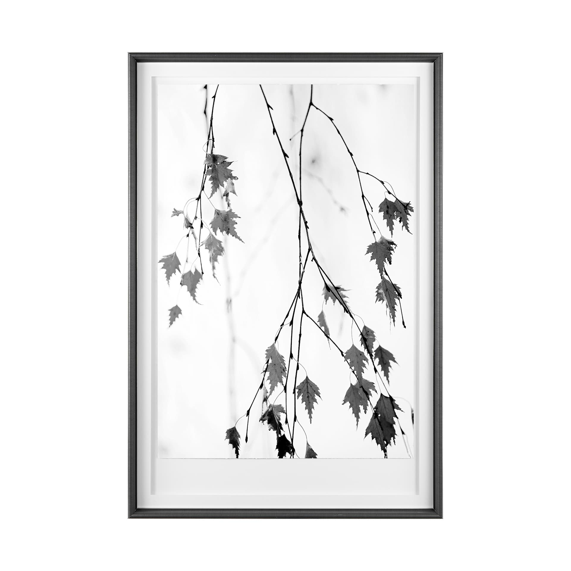 Subtle by Rebecca Cozart a Hand Embellished Textured Framed Art Print Matted under Glass — product photograph