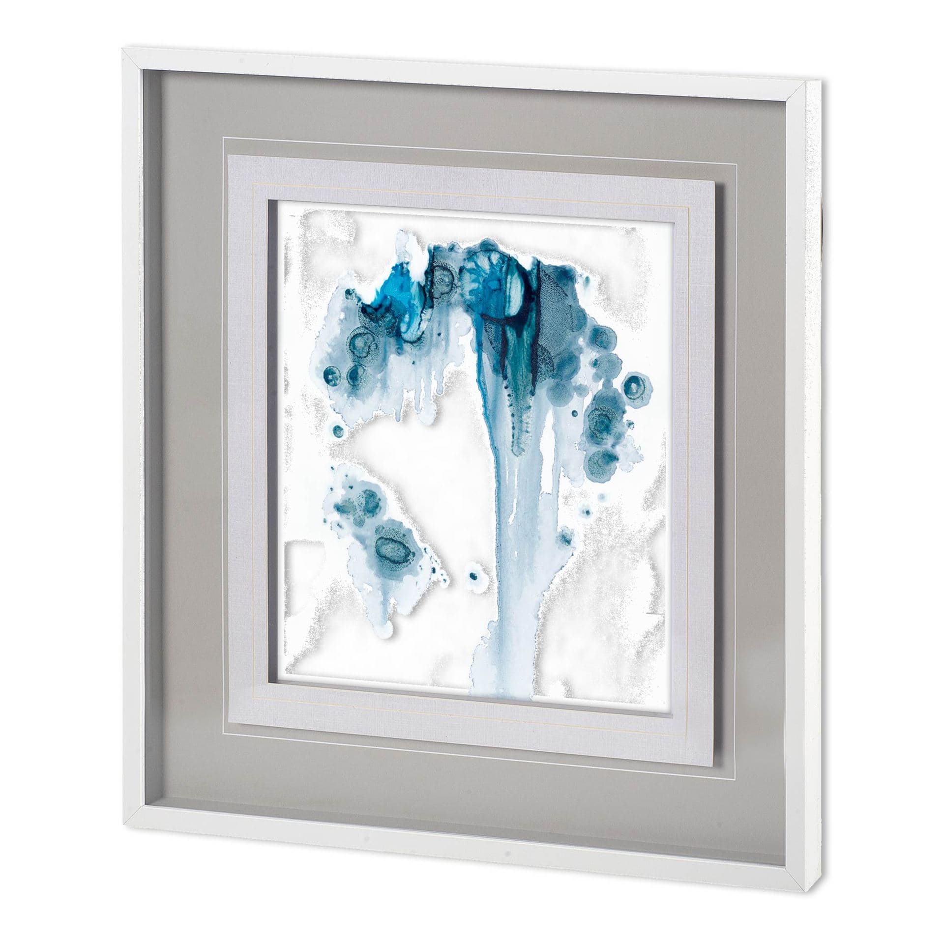 Cirripedia by Mercana Studio a Hand Embellished Textured Framed Art Print Matted under Glass — product photograph