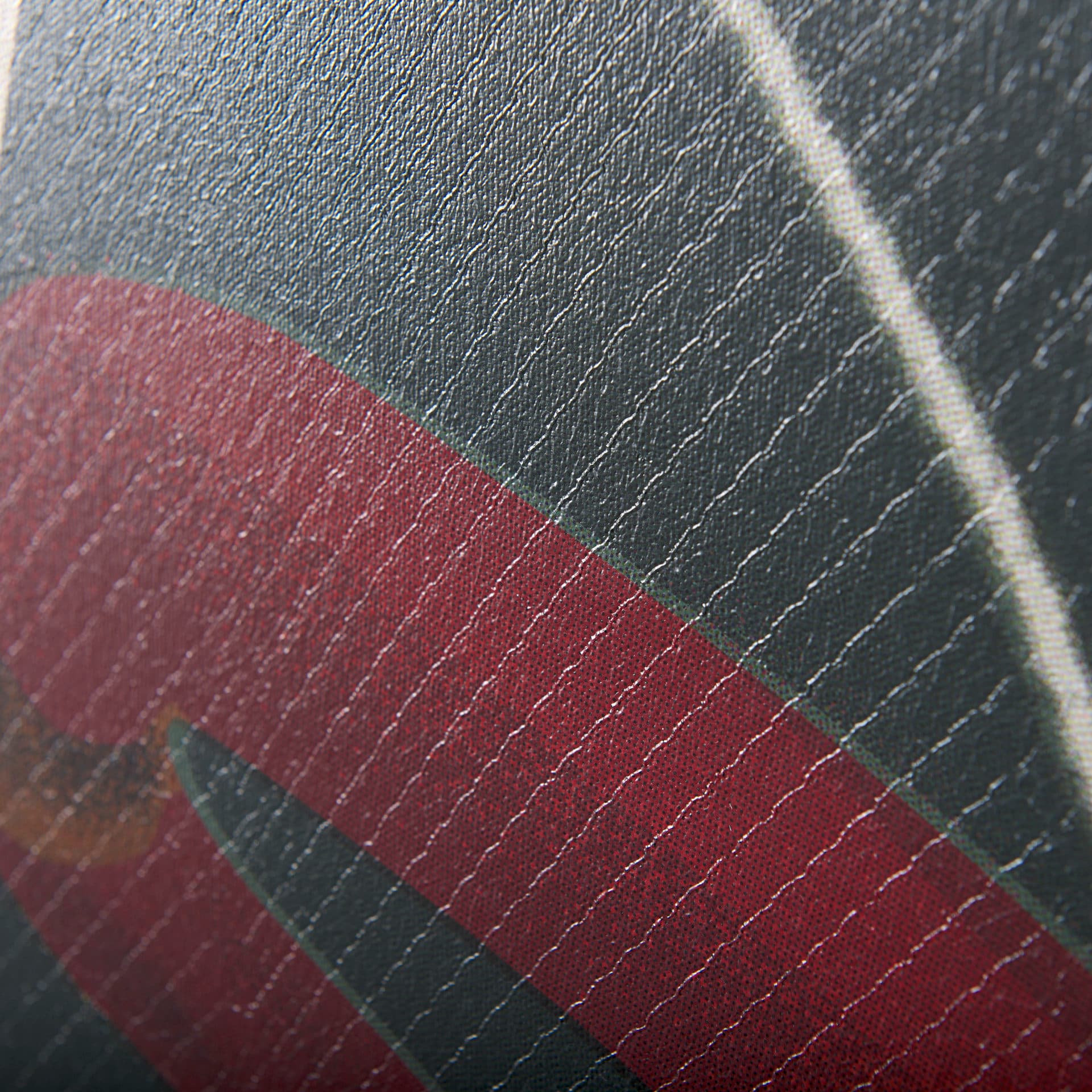Bike Handle Green by Alarm a Hand Embellished Textured Canvas — product photograph