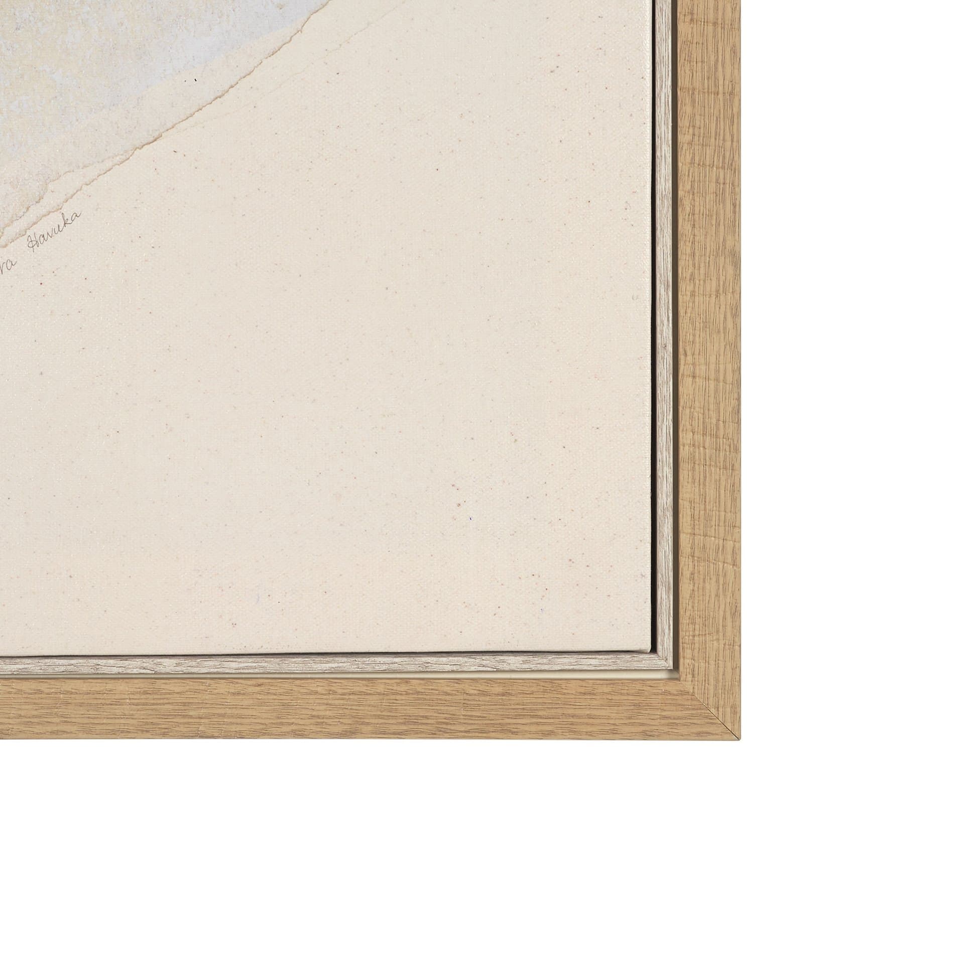 Aura by Ira Havuka Hand-Embellished Textured Framed Canvas Artwork — product photograph