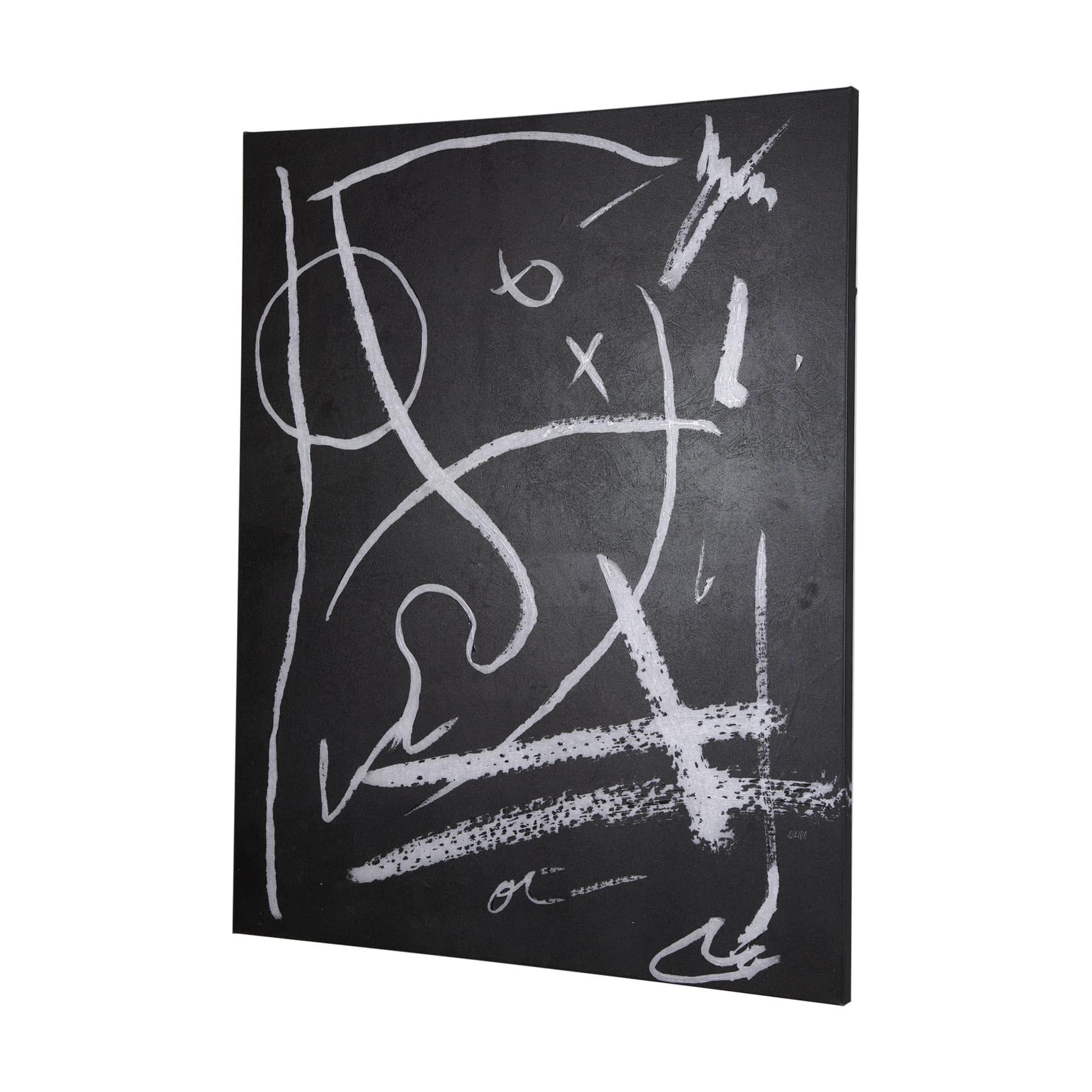 Doodle I by Mercana Studio a Hand Embellished Textured Canvas — product photograph
