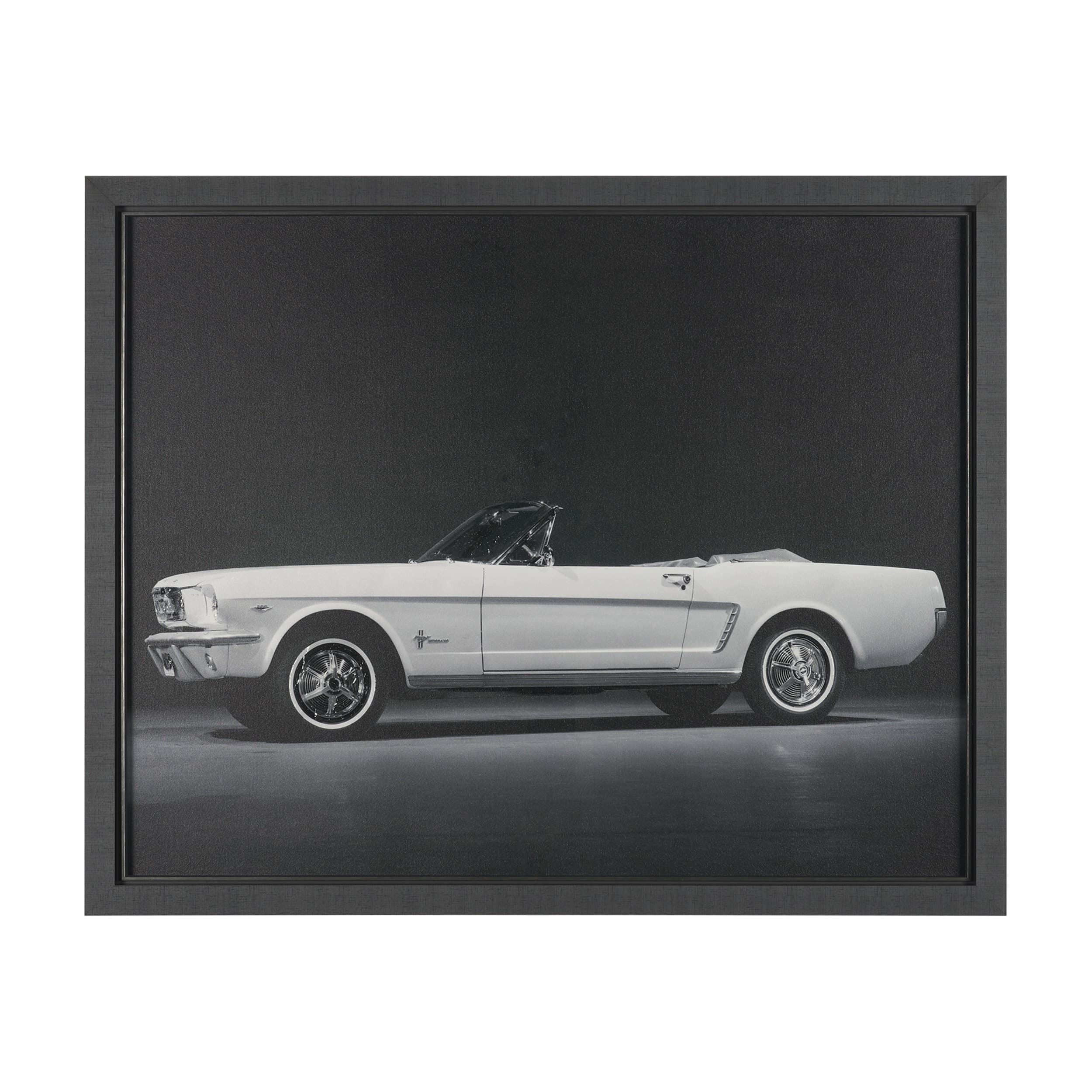 Ford Mustang Convertible1964 by Tal Paz-Fridman Frame Art Print under Glass — product photograph