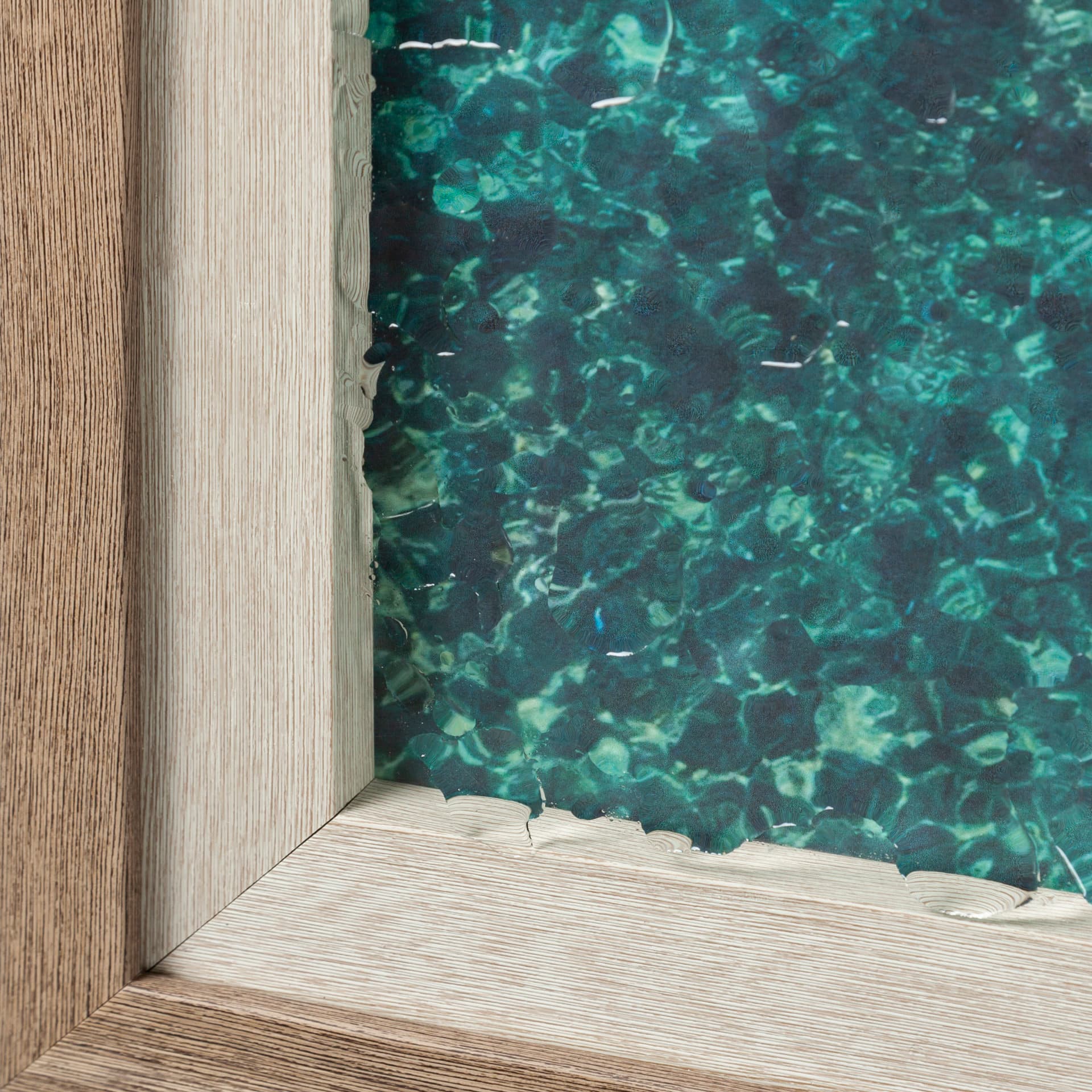Anthony Quinn Bay by Michele Falzone a Hand Embellished Textured Framed Photo Art Print Matted under — product photograph