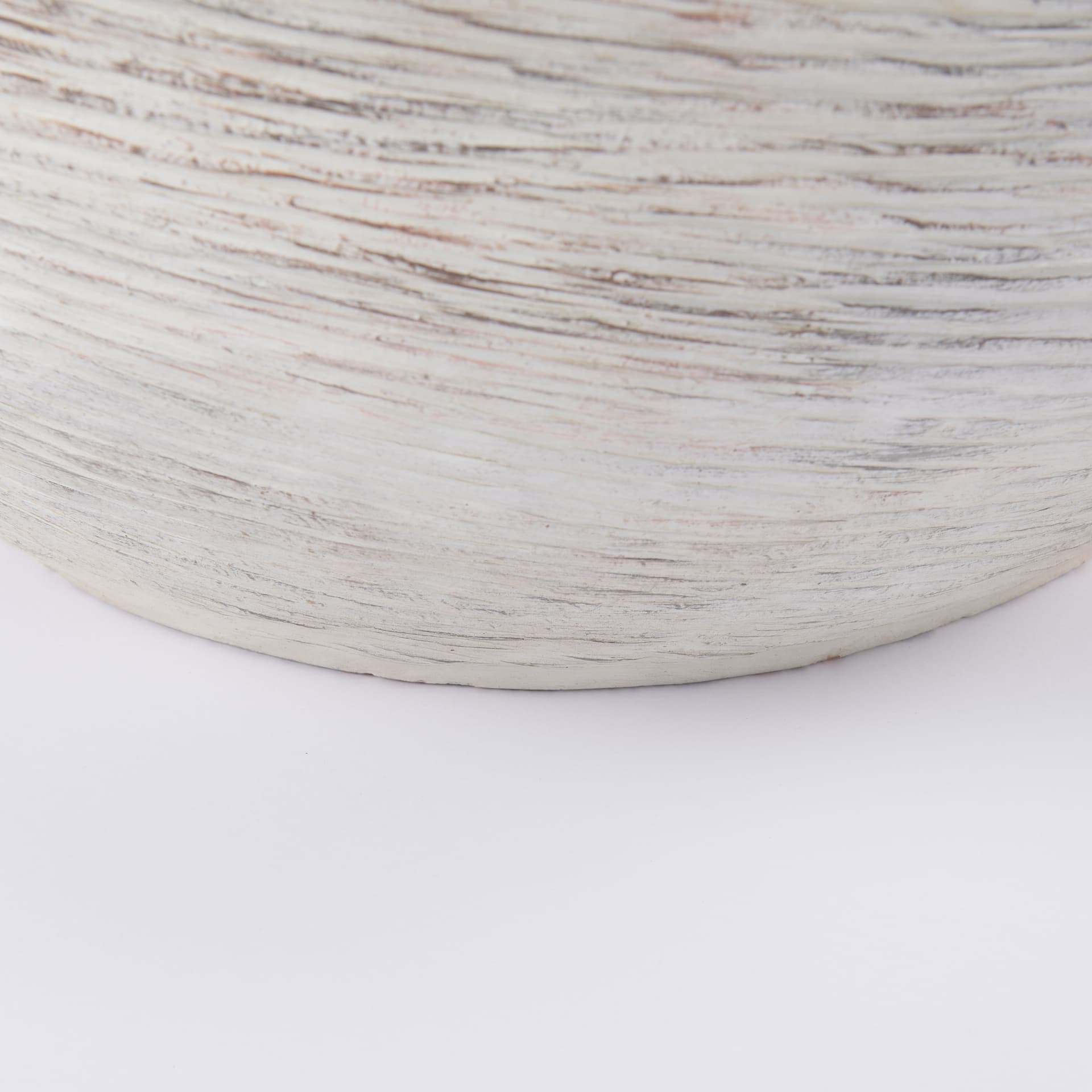 Misha 25.2L x 25.2W x 22.4H Cream Ceramic Floor Vase — product photograph