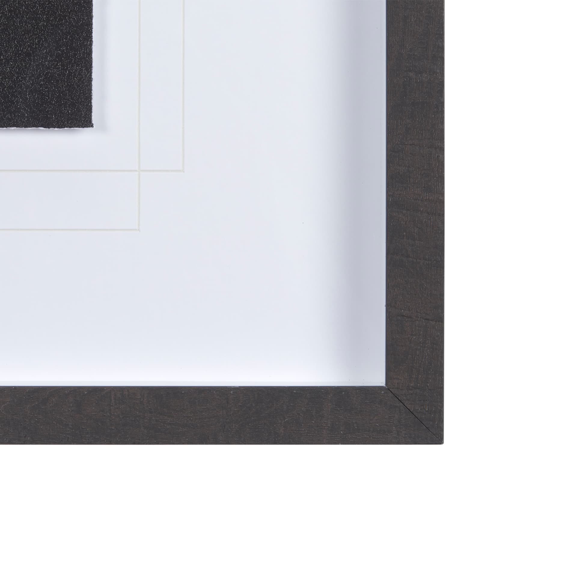 Night Leaves I by Mercana Studio a Hand Embellished Textured Framed Art Print Matted under Glass — product photograph