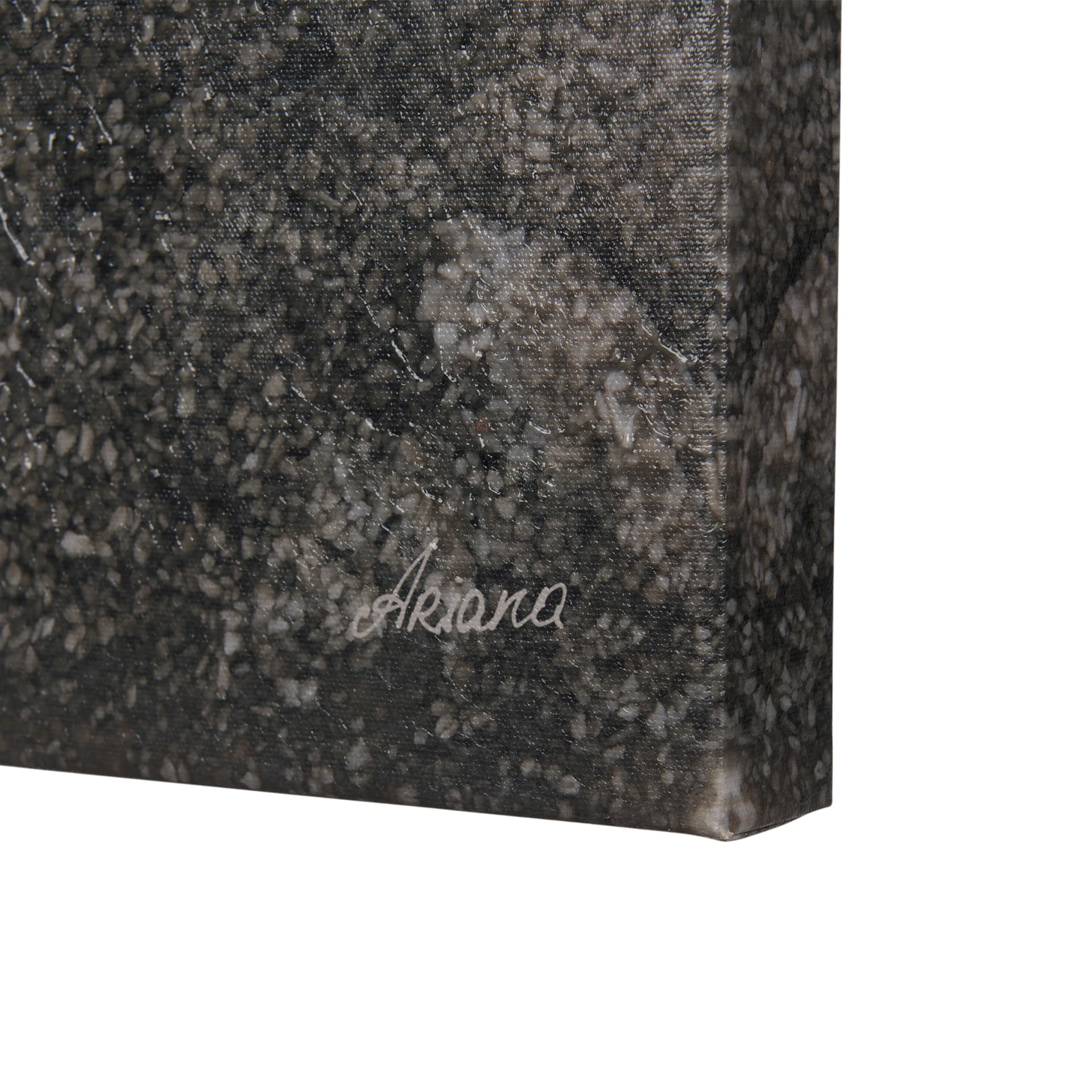 Mudslide IV by Mercana Studio a Hand Embellished Textured Canvas — product photograph
