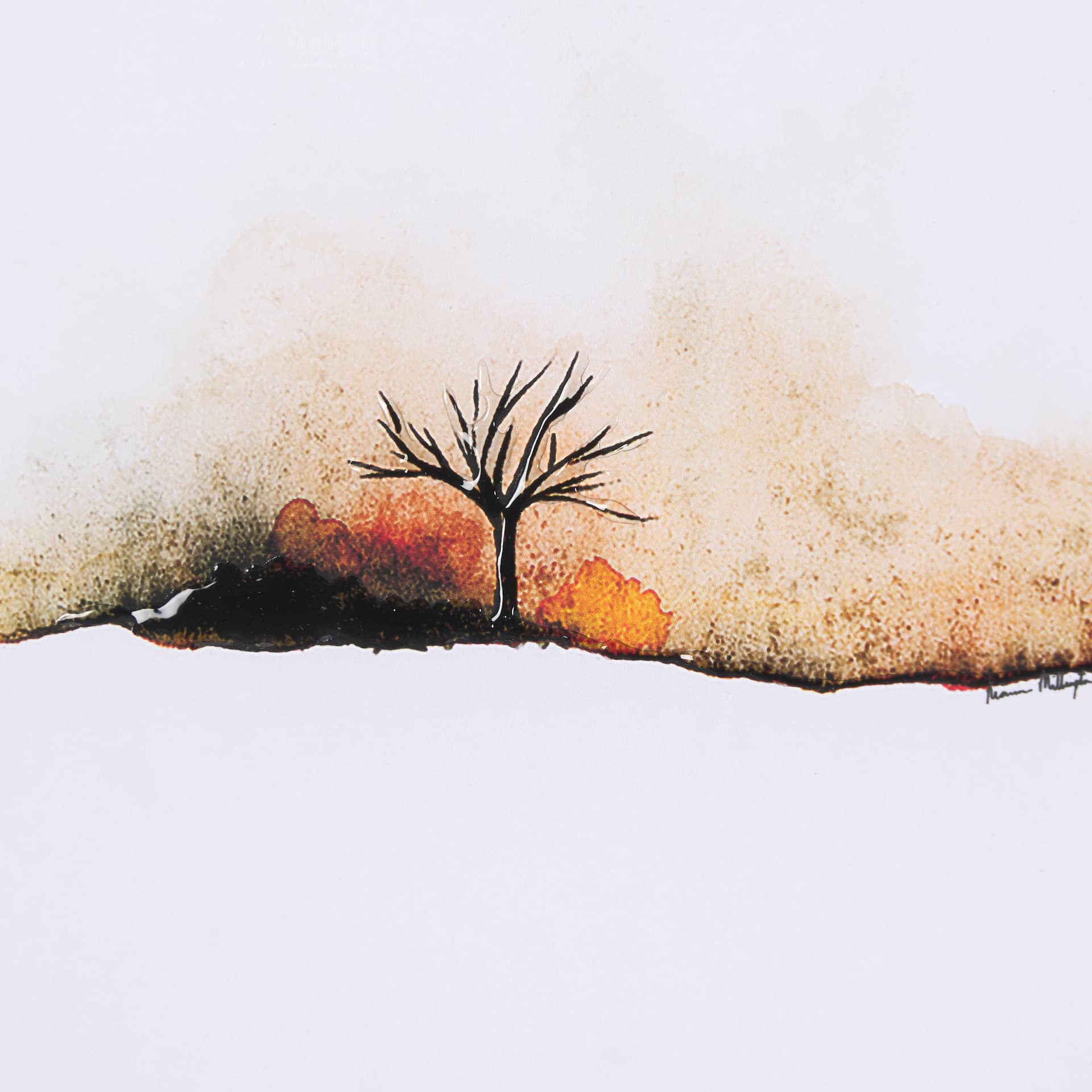 Sundown II by Mercana Studio a Framed Art Print — product photograph