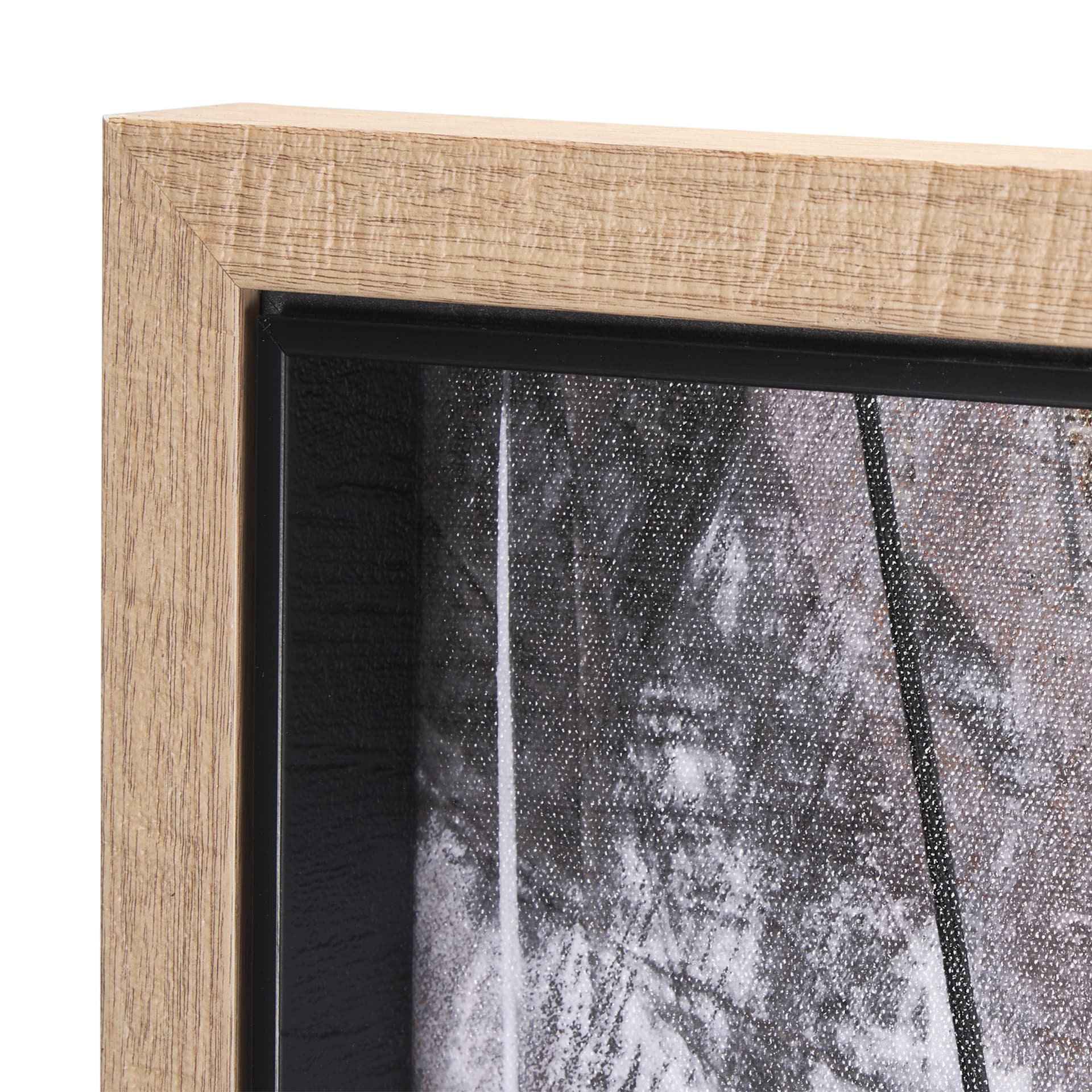 Meshy II by Mercana Studio a Hand Embellished Textured Framed Art Print — product photograph