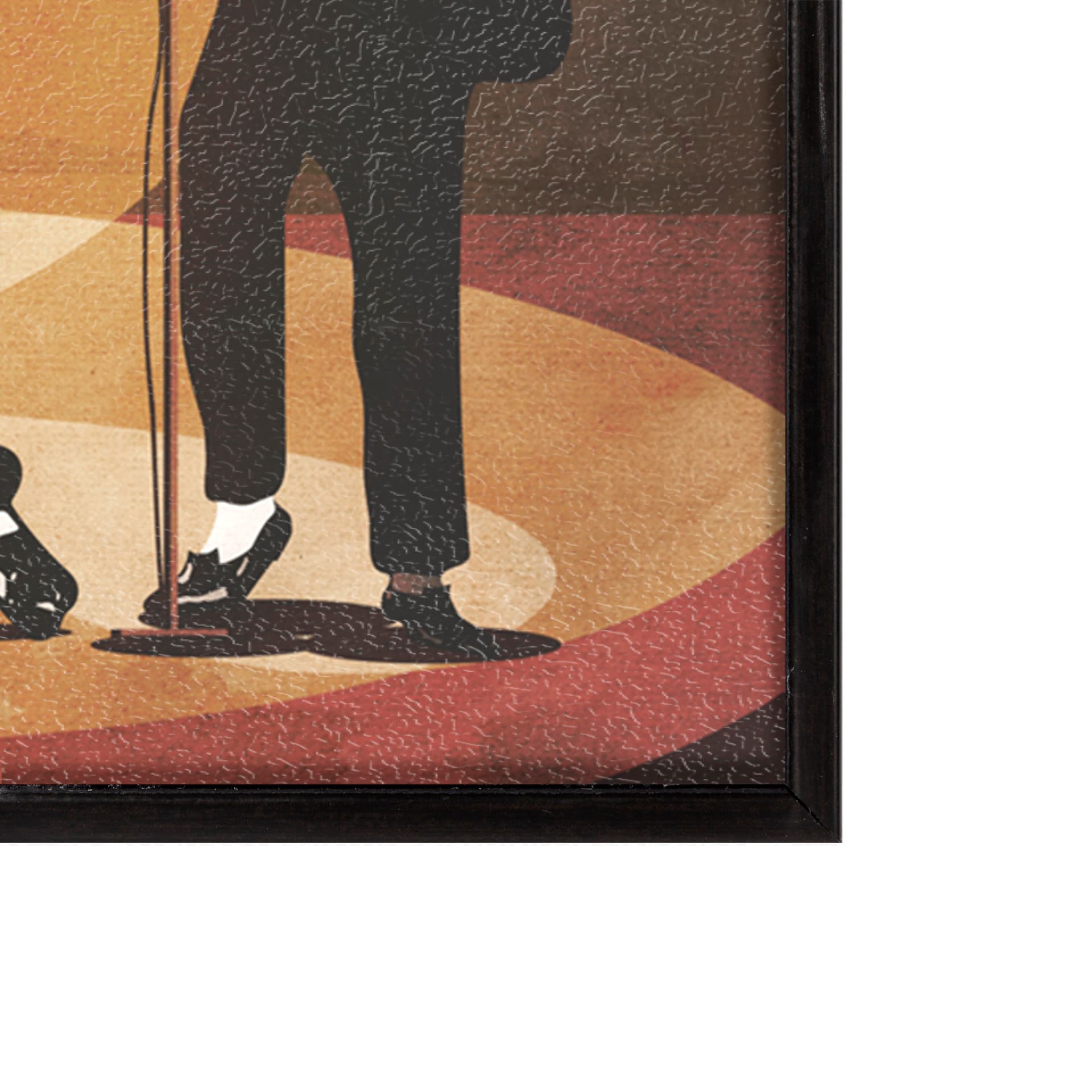 Tennessee Go USA (SM) by Mercana Studio a Hand Embellished Decograph Framed Art Print — product photograph