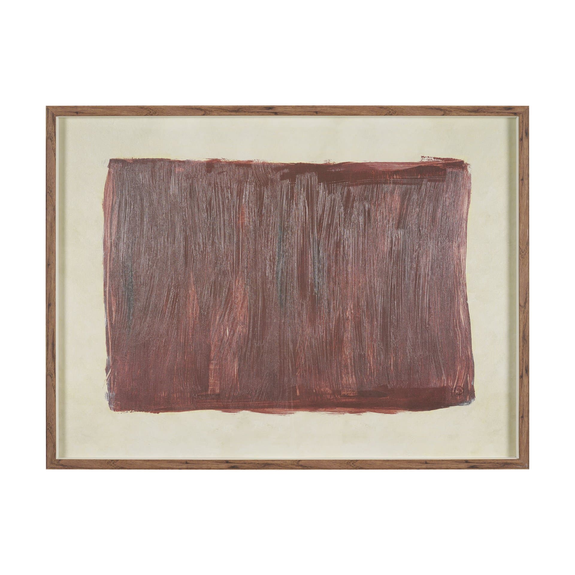 Clay After Dusk by Mercana Studio Textured Framed Artwork Matted under Glass — product photograph