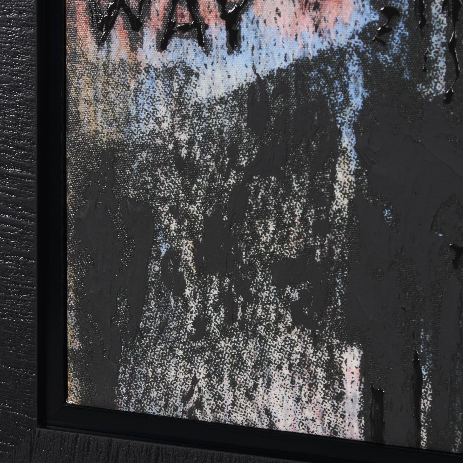 City Vibe IV by Mercana Studio a Hand Embellished Textured Framed Canvas — product photograph