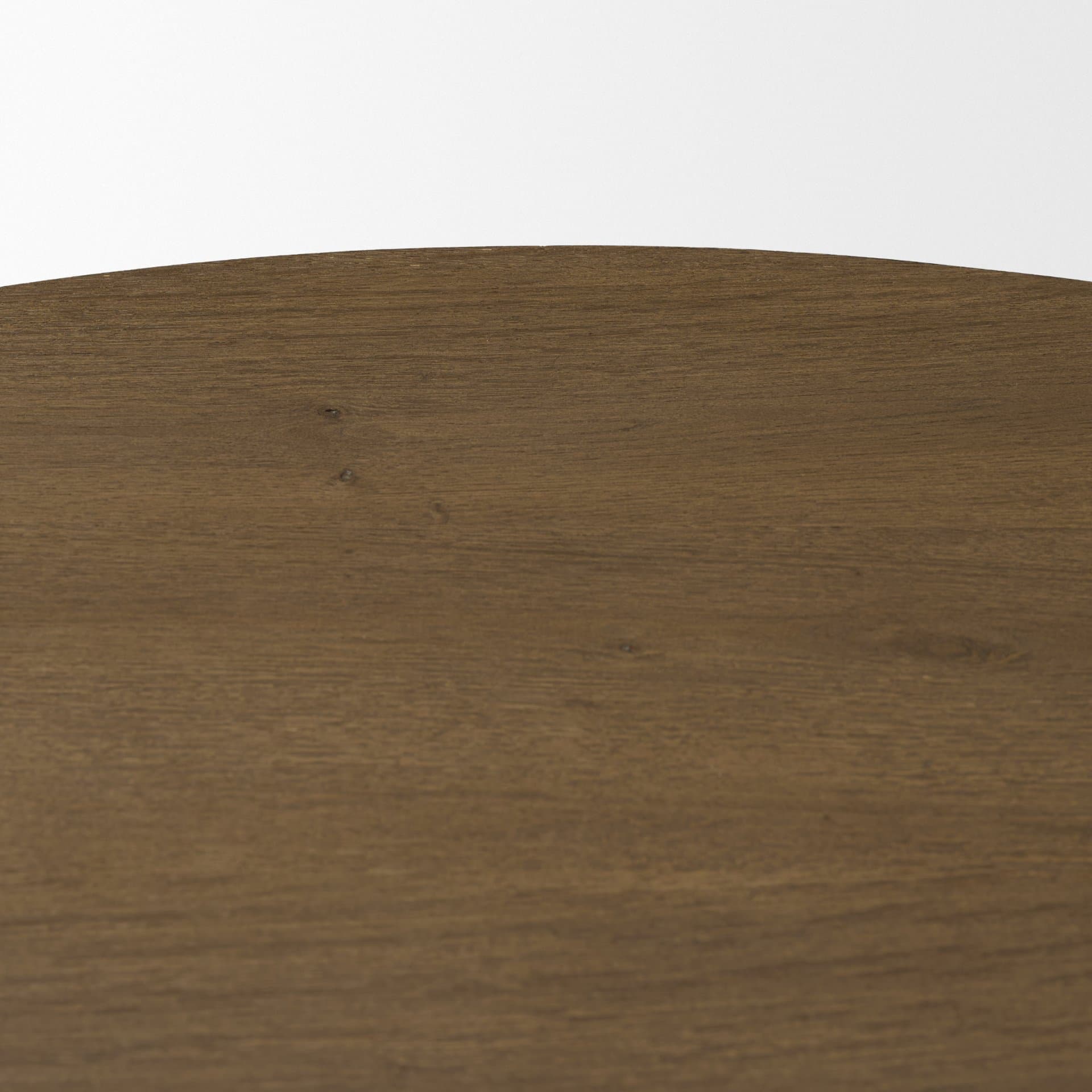 Lyonne 42" Round Pedestal Dining Table | Modern | Brown Wood | Seats 4 — product photograph