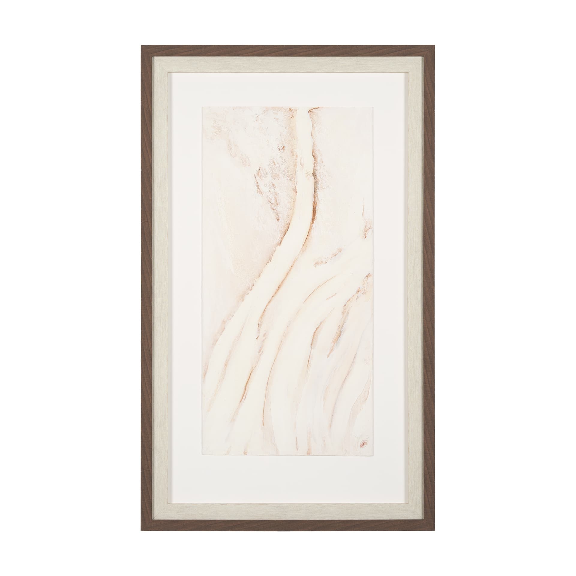 Dune I by Studio M a handmade Original Framed Artwork under Glass — product photograph