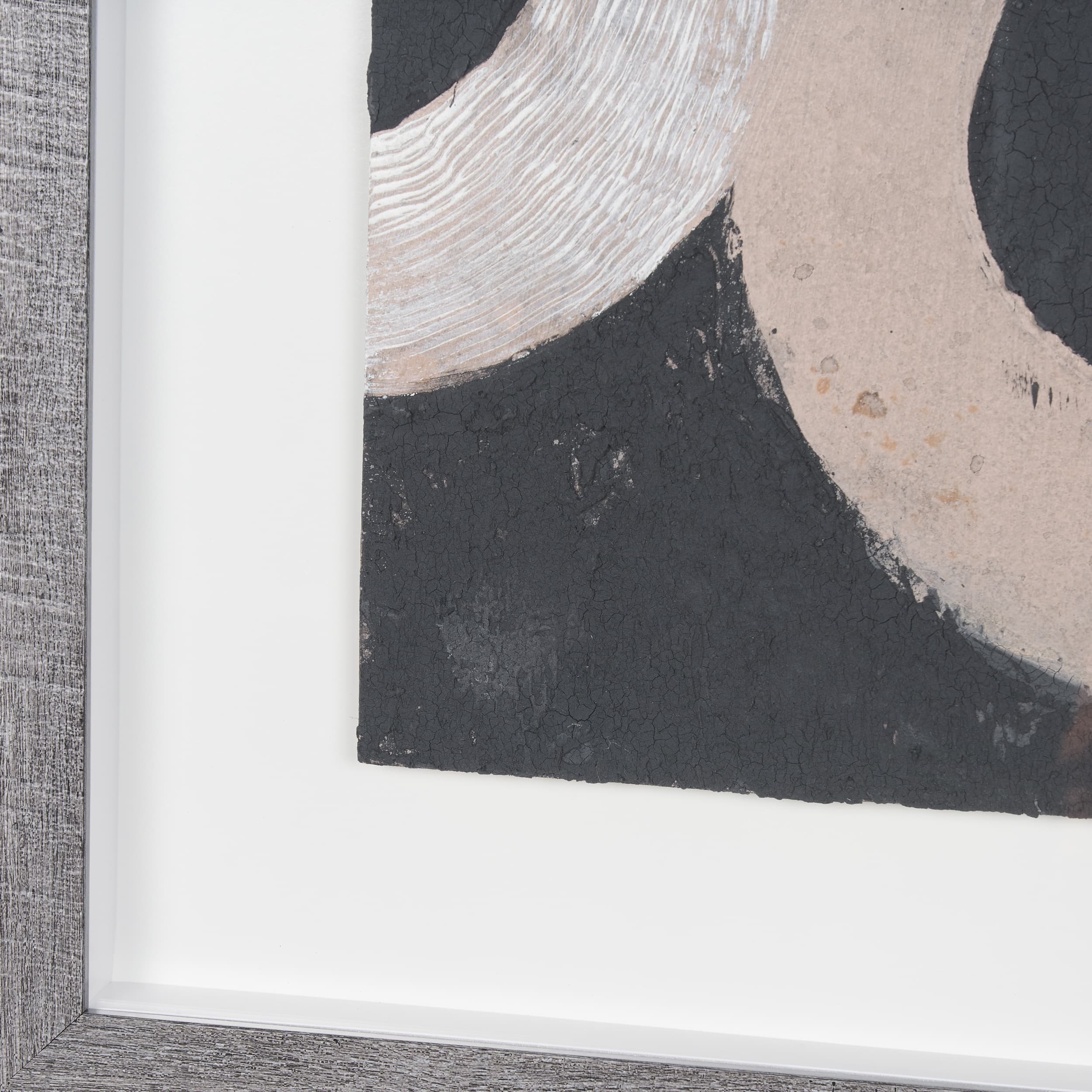 Continuous Intention I by Studio M a handmade Original Framed Artwork under Glass — product photograph