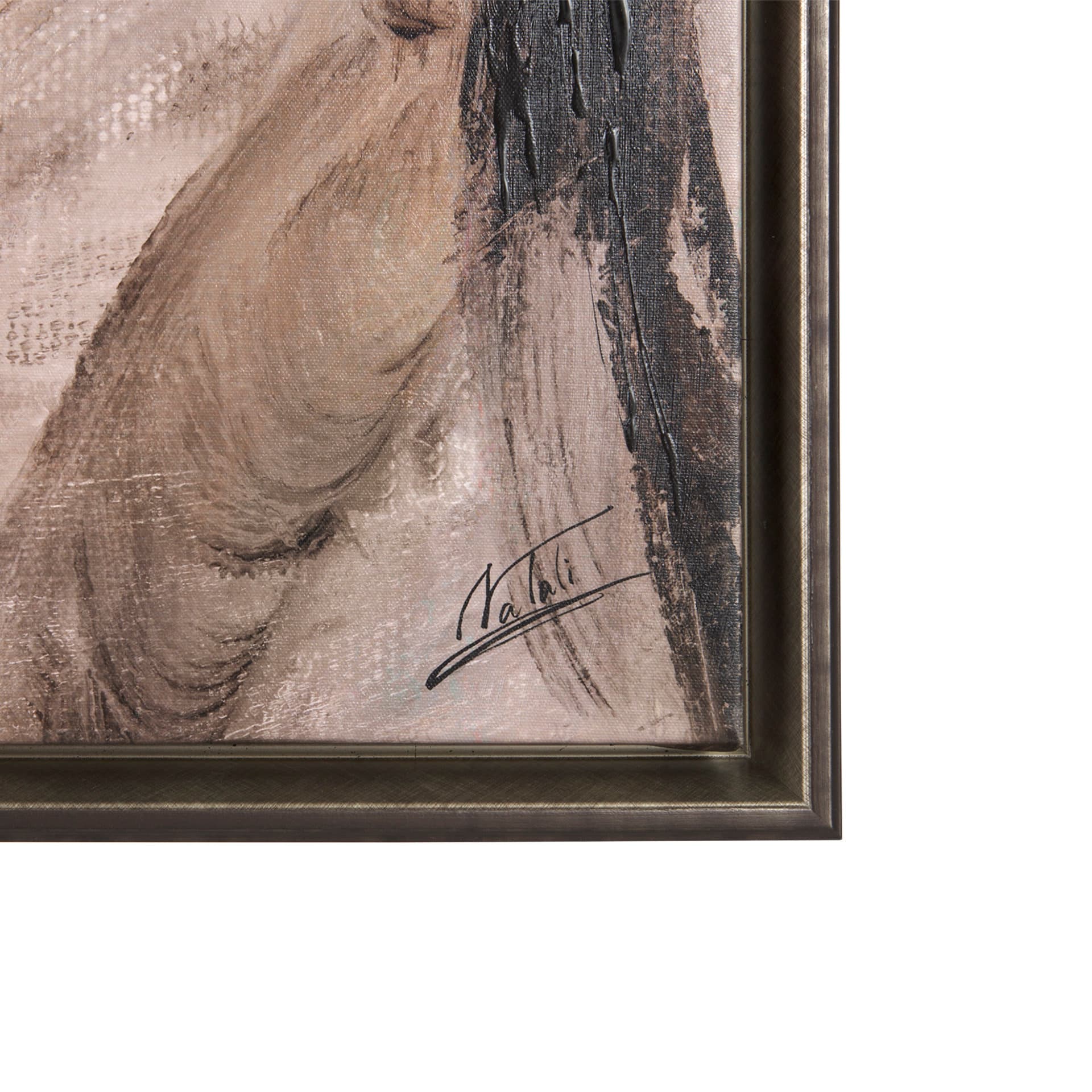 Unity I Woman (FL) by Mercana Studio a Hand Embellished Textured Framed Canvas — product photograph