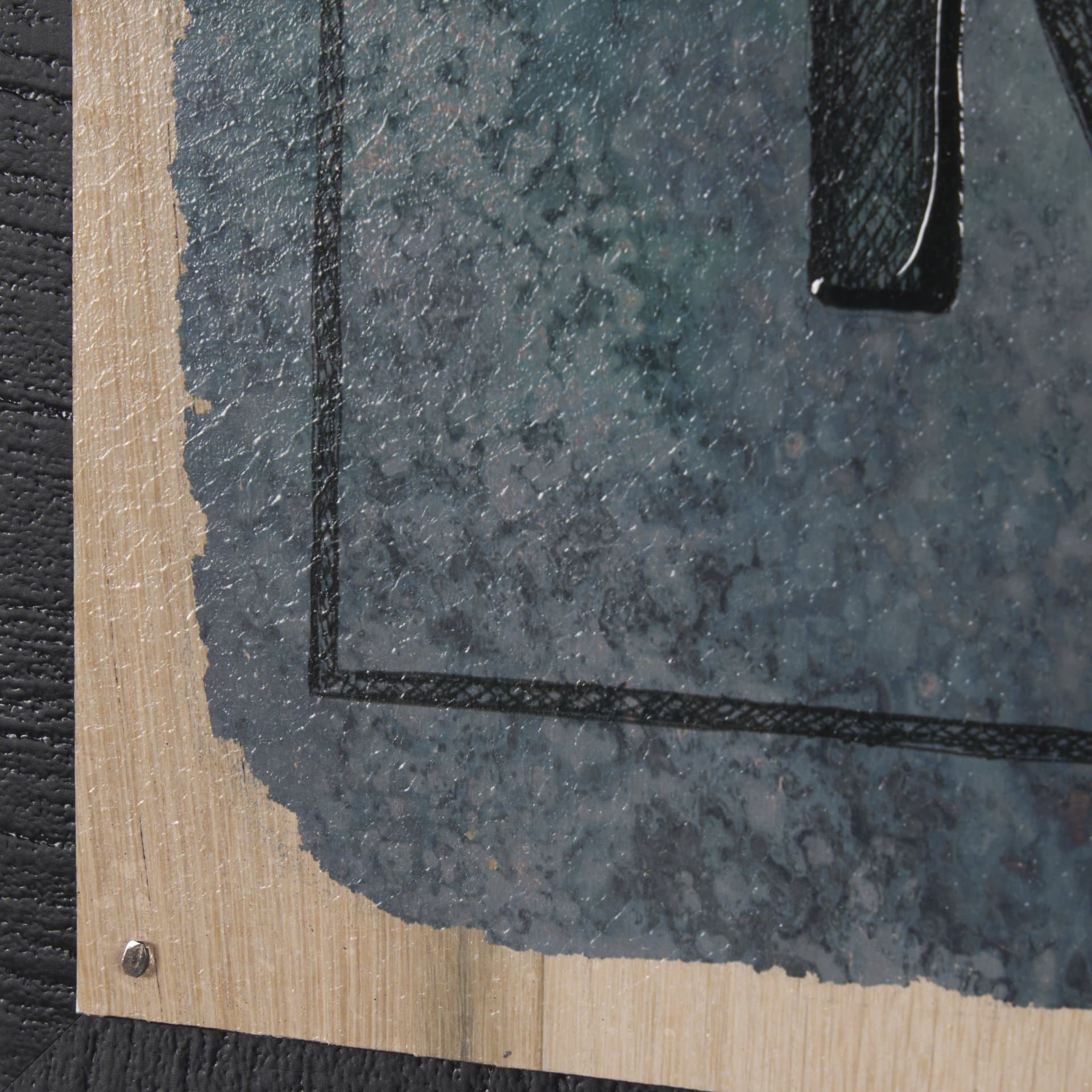 Game Room SQ by Mercana Studio a Hand Embellished Framed Art Print — product photograph