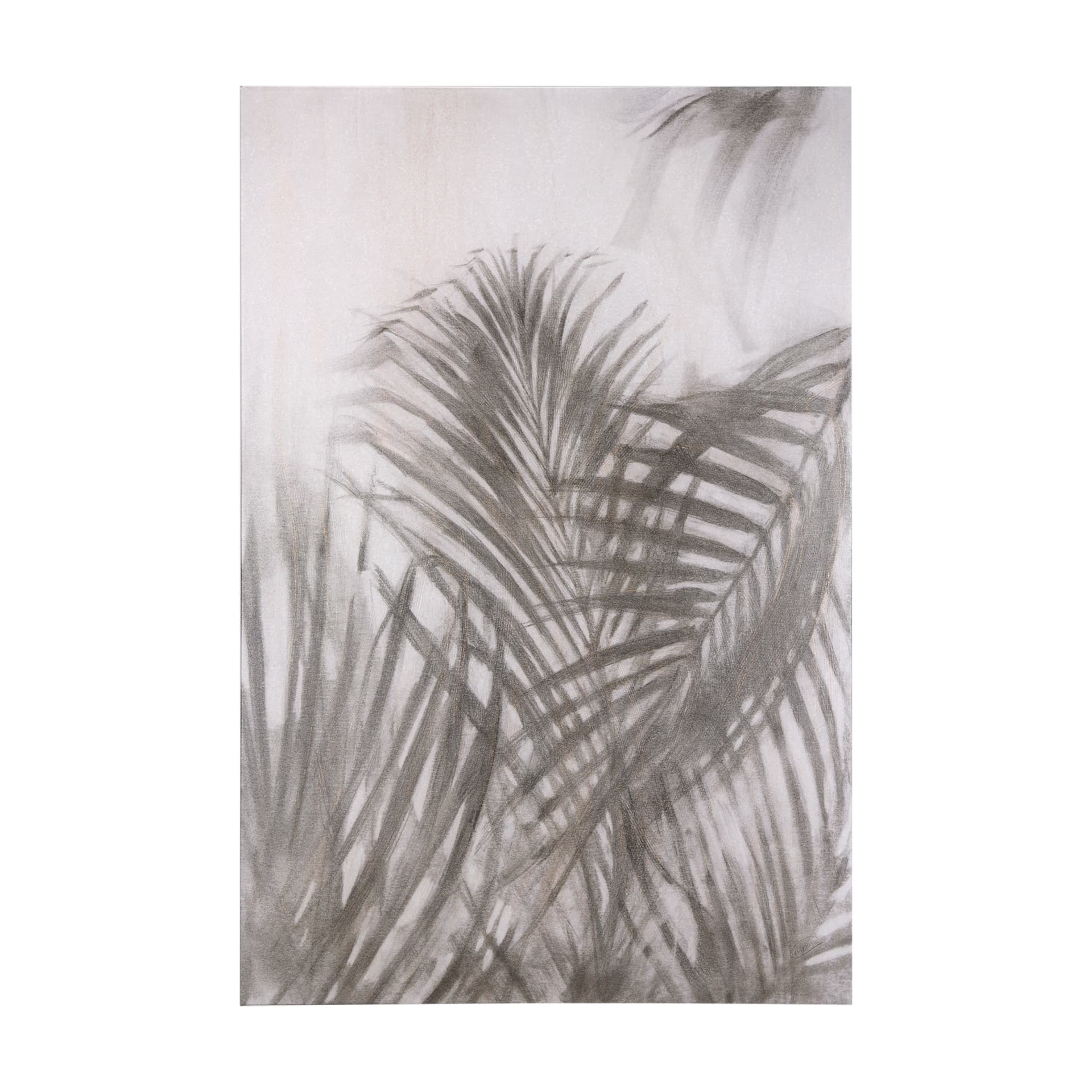 Shadows II by Mercana Studio a Hand Embellished Textured Canvas — product photograph