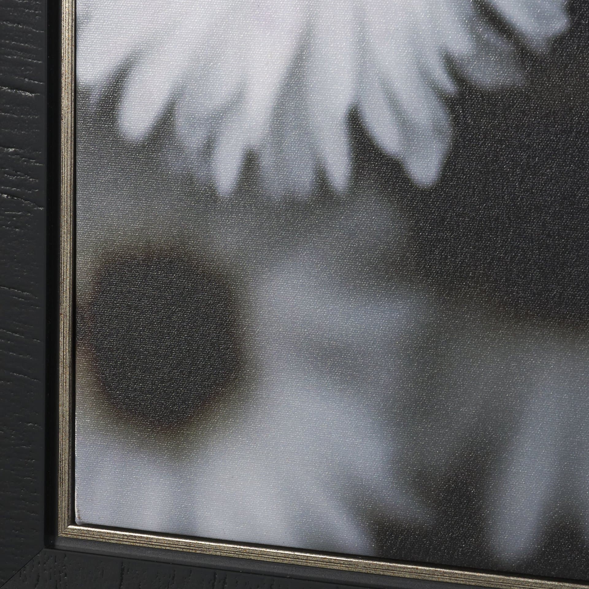 Tiny Flowers 3 by Mareike Bohmer Hand-Embellished Textured Framed Canvas Art Print — product photograph