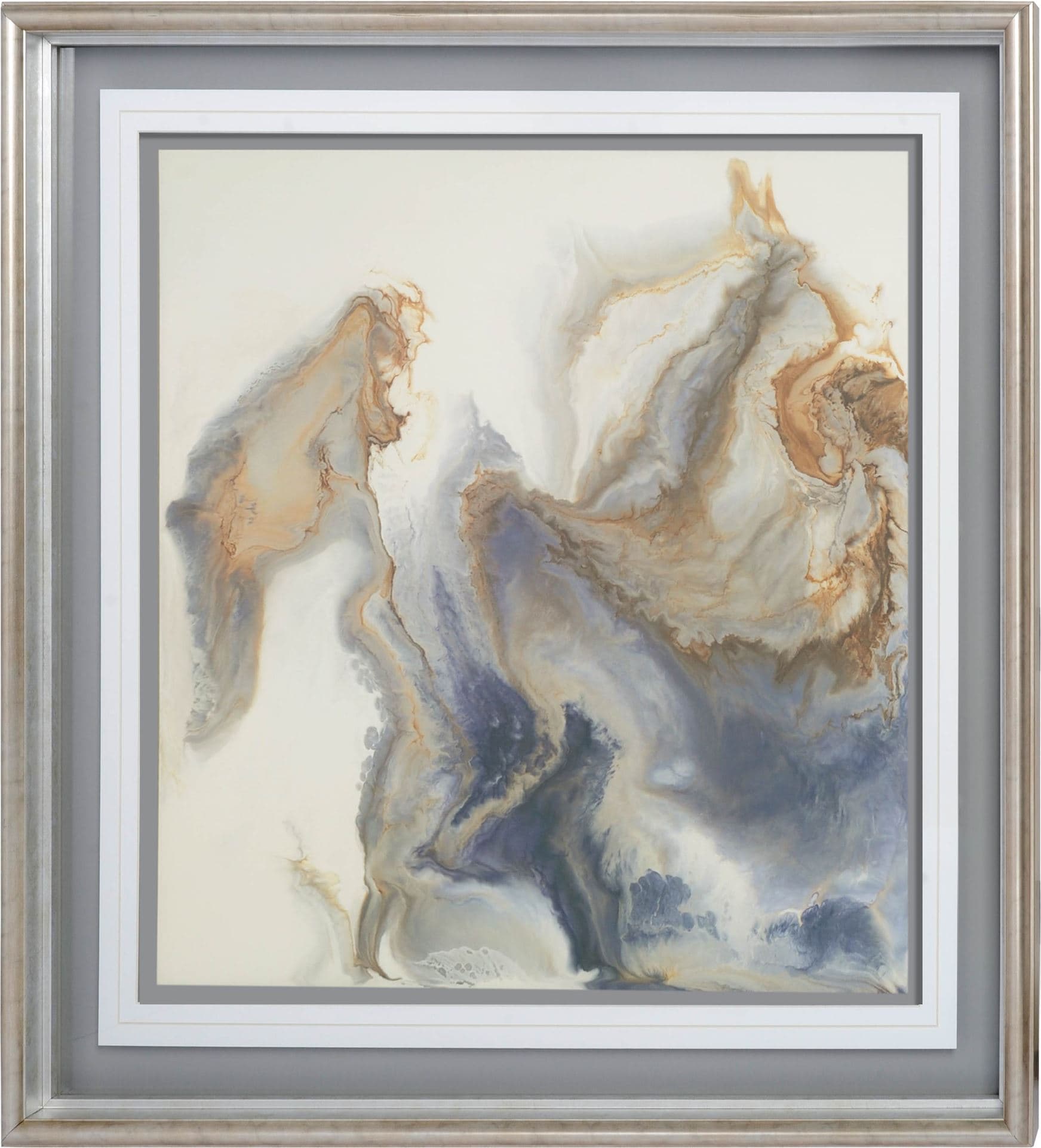 APPROACHING by Corrie Lavelle a Framed Art Print Matted under Glass — product photograph