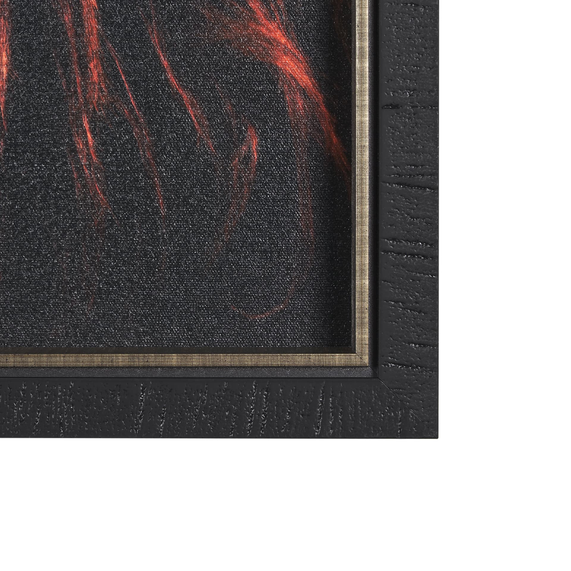 Fozzie by Chad Mackay a Hand Embellished Textured Framed Photo Art Print — product photograph