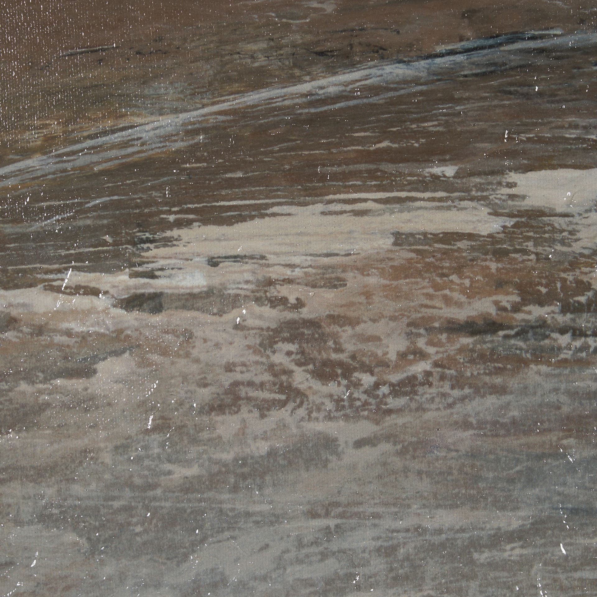 Cloudy Day II by Mercana Studio a Hand Embellished Textured Framed Art Print — product photograph