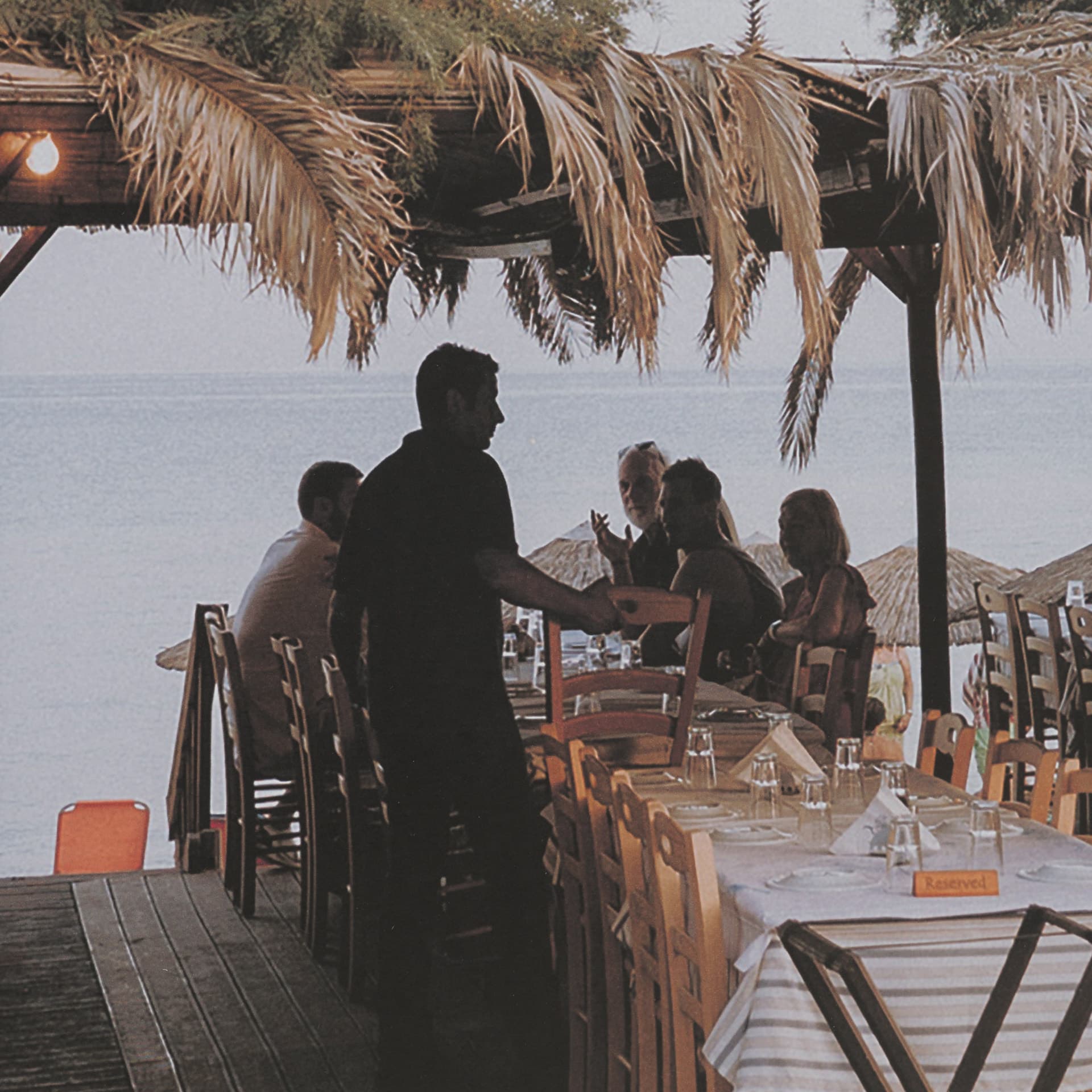 Greek Feast by Kelly Frere FramedPhoto Print Matted under Glass — product photograph