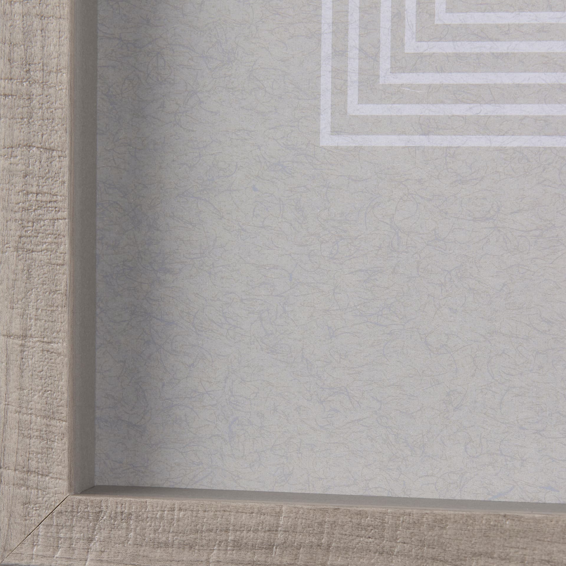 Balance VI by Mercana Studio a Hand Embellished Textured Framed Art Print Matted under Glass — product photograph