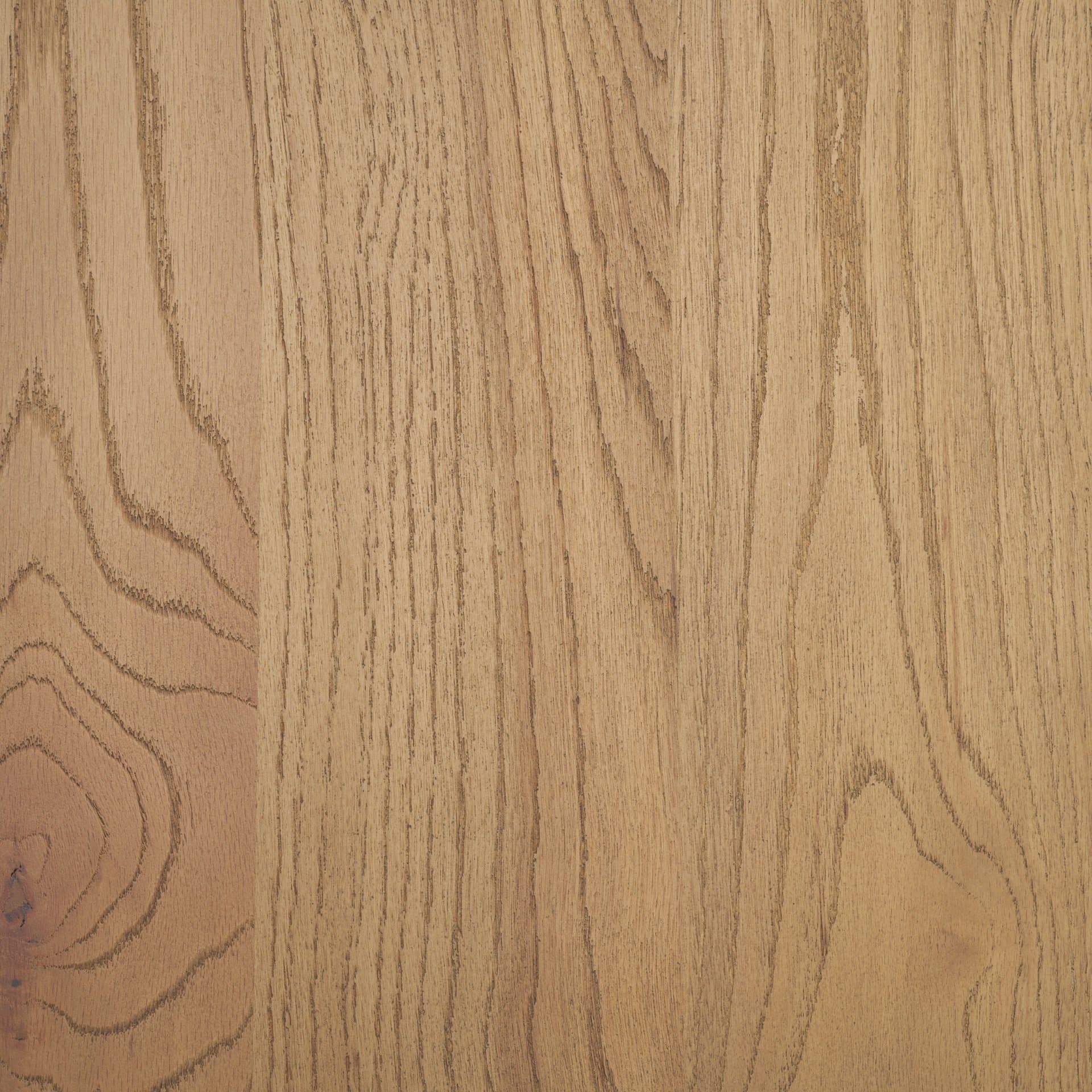 Carrington 82" 4 Door Closed Sideboard | Brown Oak Wood w/ Brass Hardware — product photograph