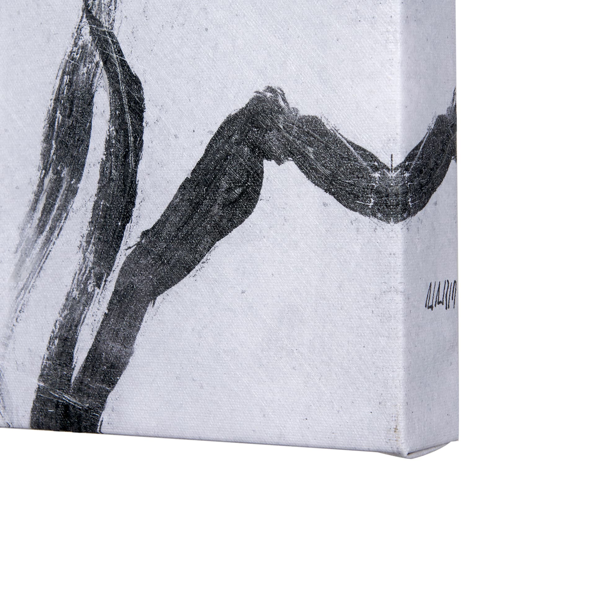 Horse Herd I by Mercana Studio a Hand Embellished Textured Canvas — product photograph