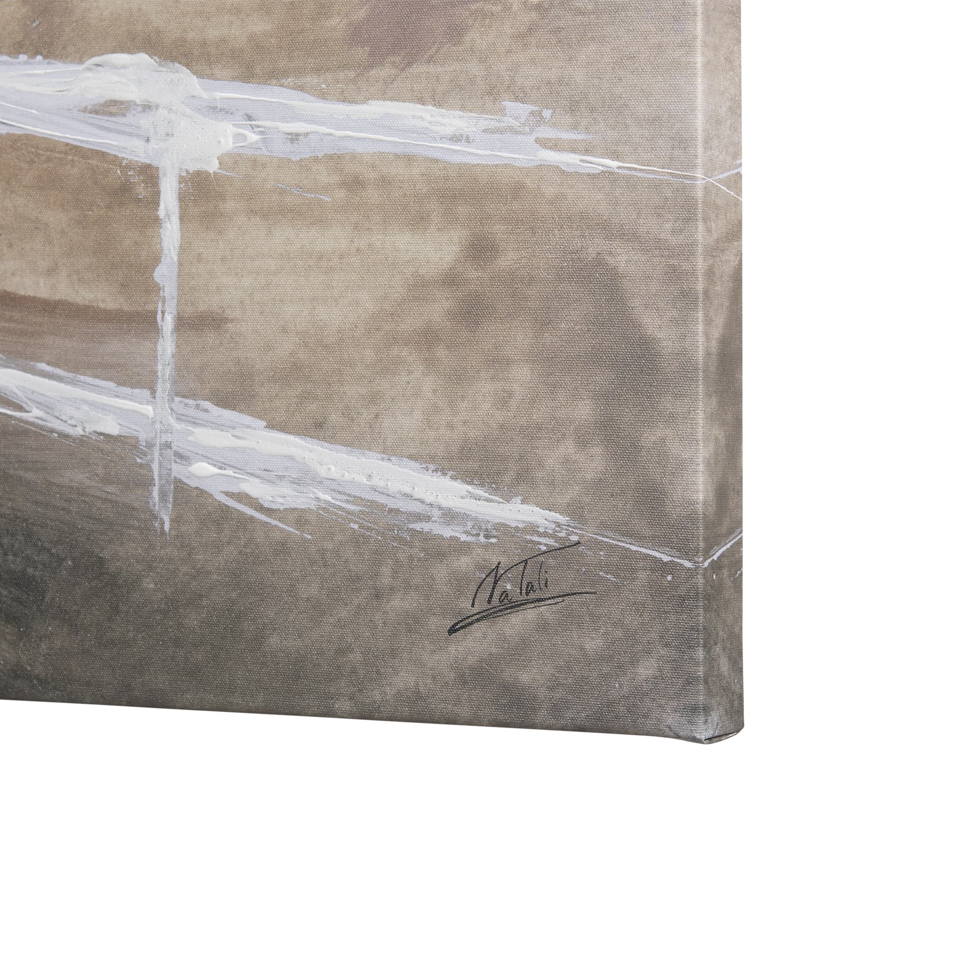Late Autumn in Countryside I by Mercana Studio a Hand Embellished Textured Canvas — product photograph
