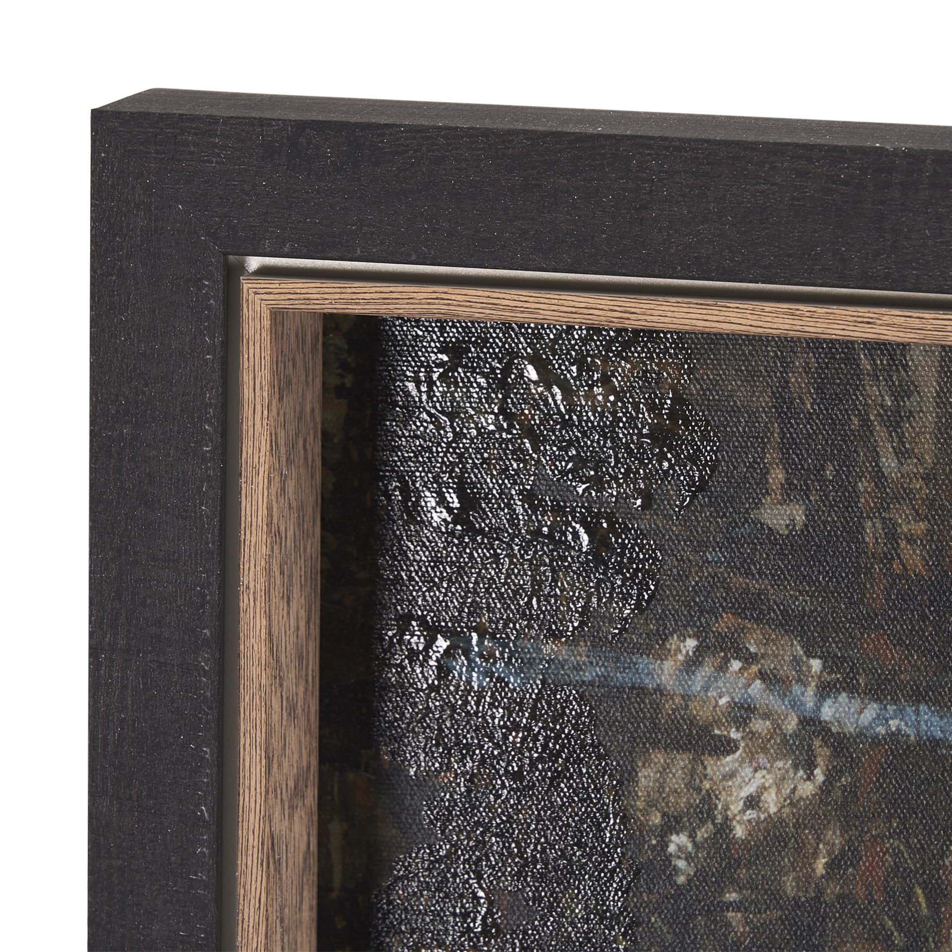 Forest View V by Mercana Studio a Hand Embellished Textured Framed Art Print — product photograph