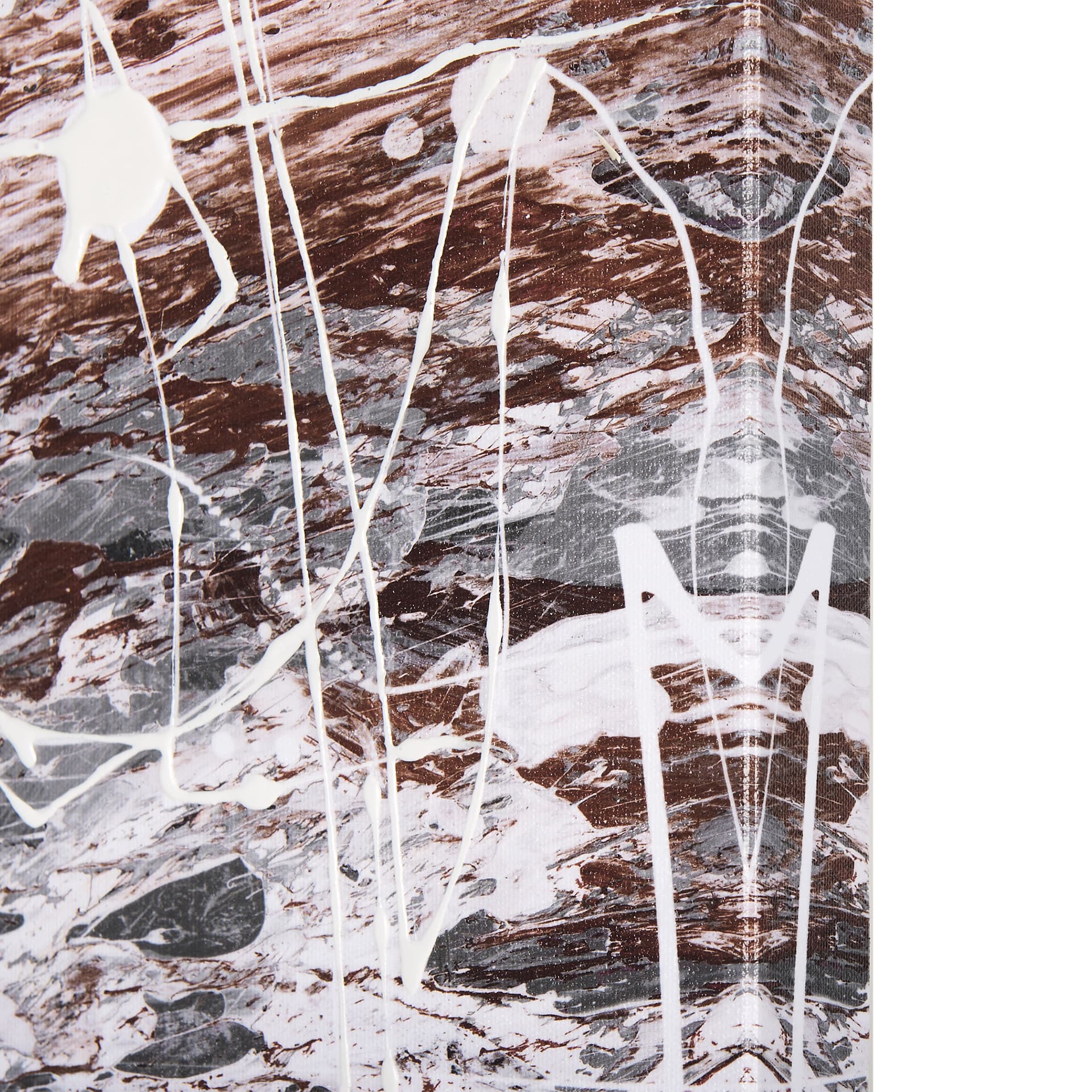 Sakura Rain II by Mercana Studio a Hand Embellished Textured Canvas — product photograph