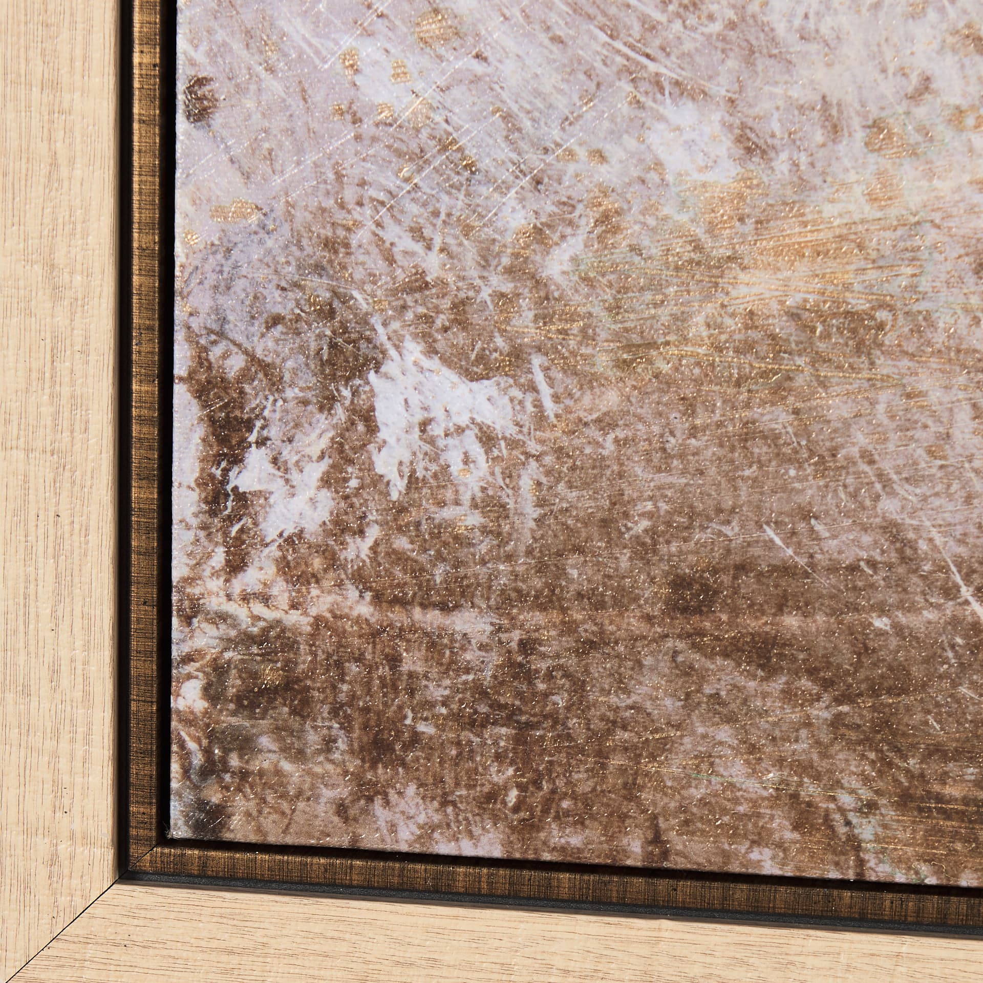 Black Strokes I by Mercana Studio a Hand Embellished Textured Framed Canvas — product photograph