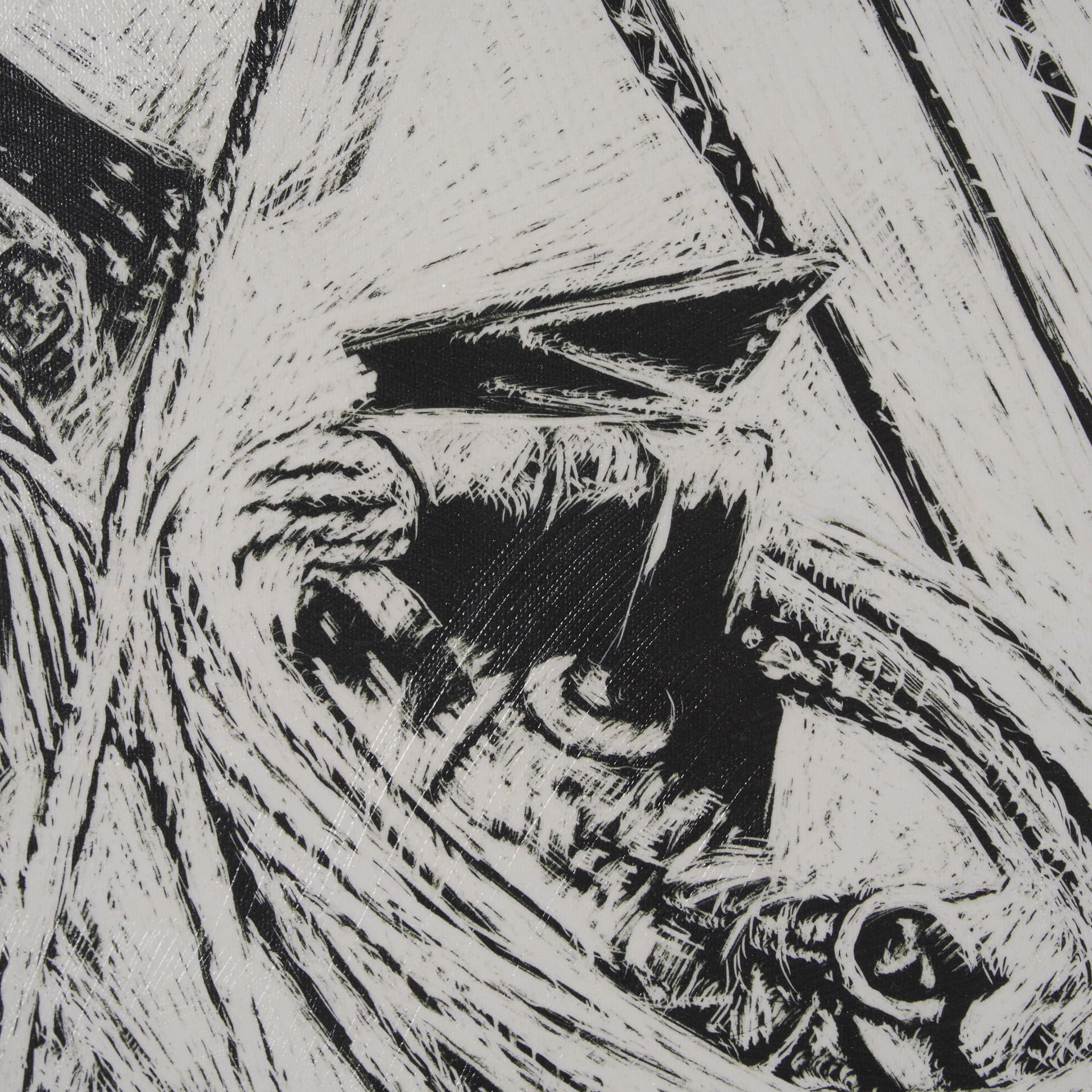 Saddled Up I by Mercana Studio a Hand Embellished Framed Art Print — product photograph