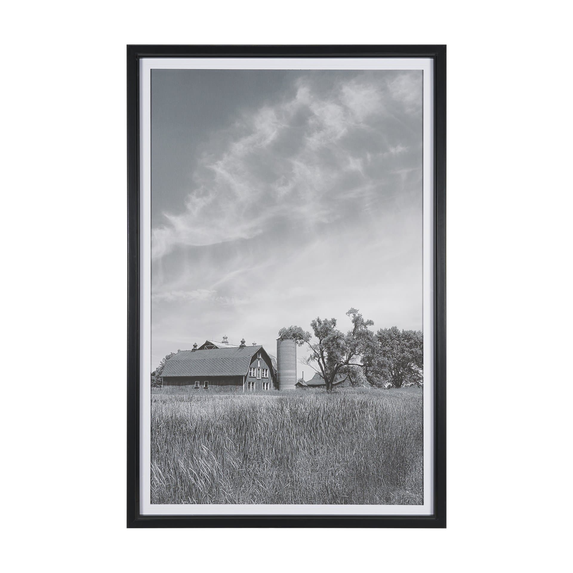 Farm Serenity I by Leda Robertson Textured FramedPhoto Print Matted under Glass — product photograph