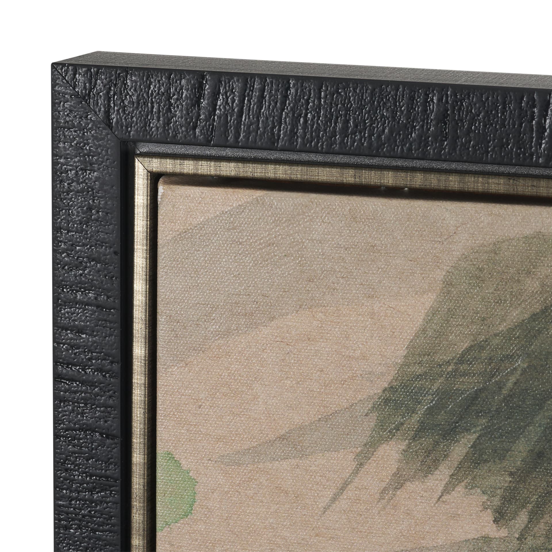 Dusk by Mercana Studio Hand-Embellished Textured Framed Canvas Artwork — product photograph