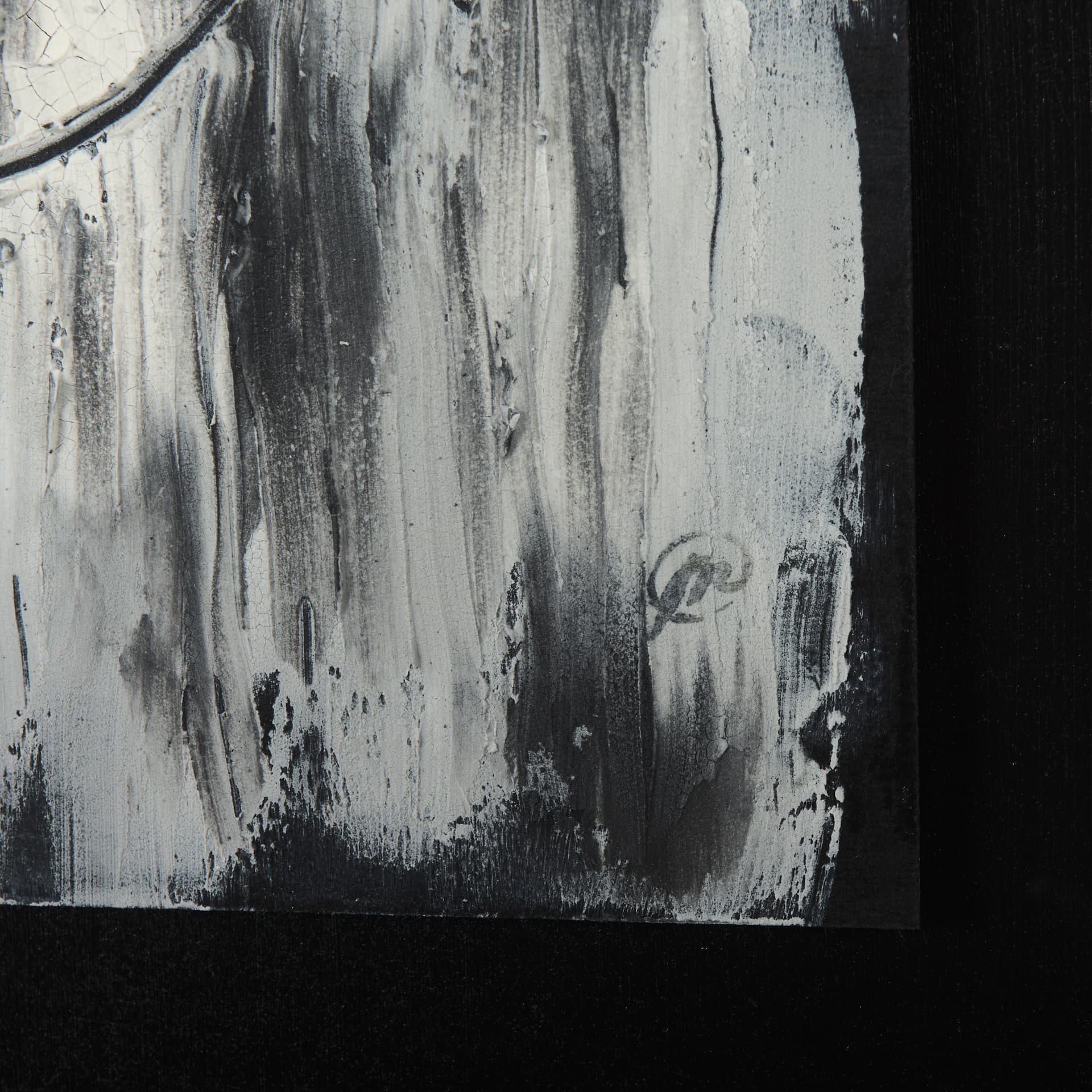 Mountain Shades I by Mercana Studio a Hand Embellished Textured Framed Art Print Matted under Glass — product photograph