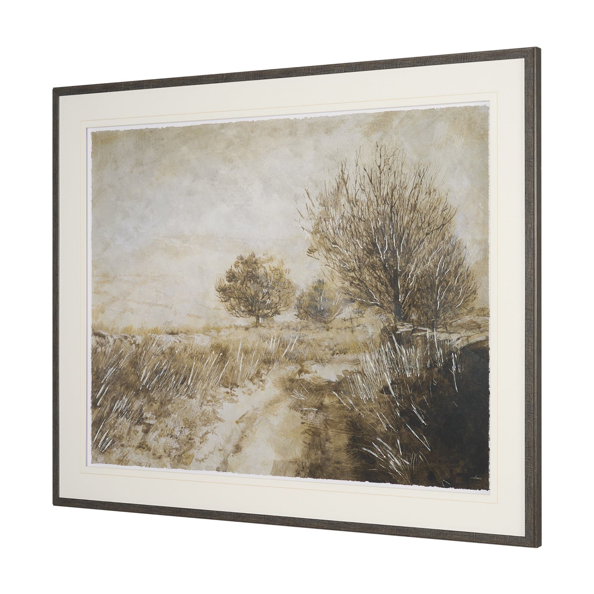 Timeless Vista II by Mercana Studio Textured Framed Artwork Matted under Glass — product photograph