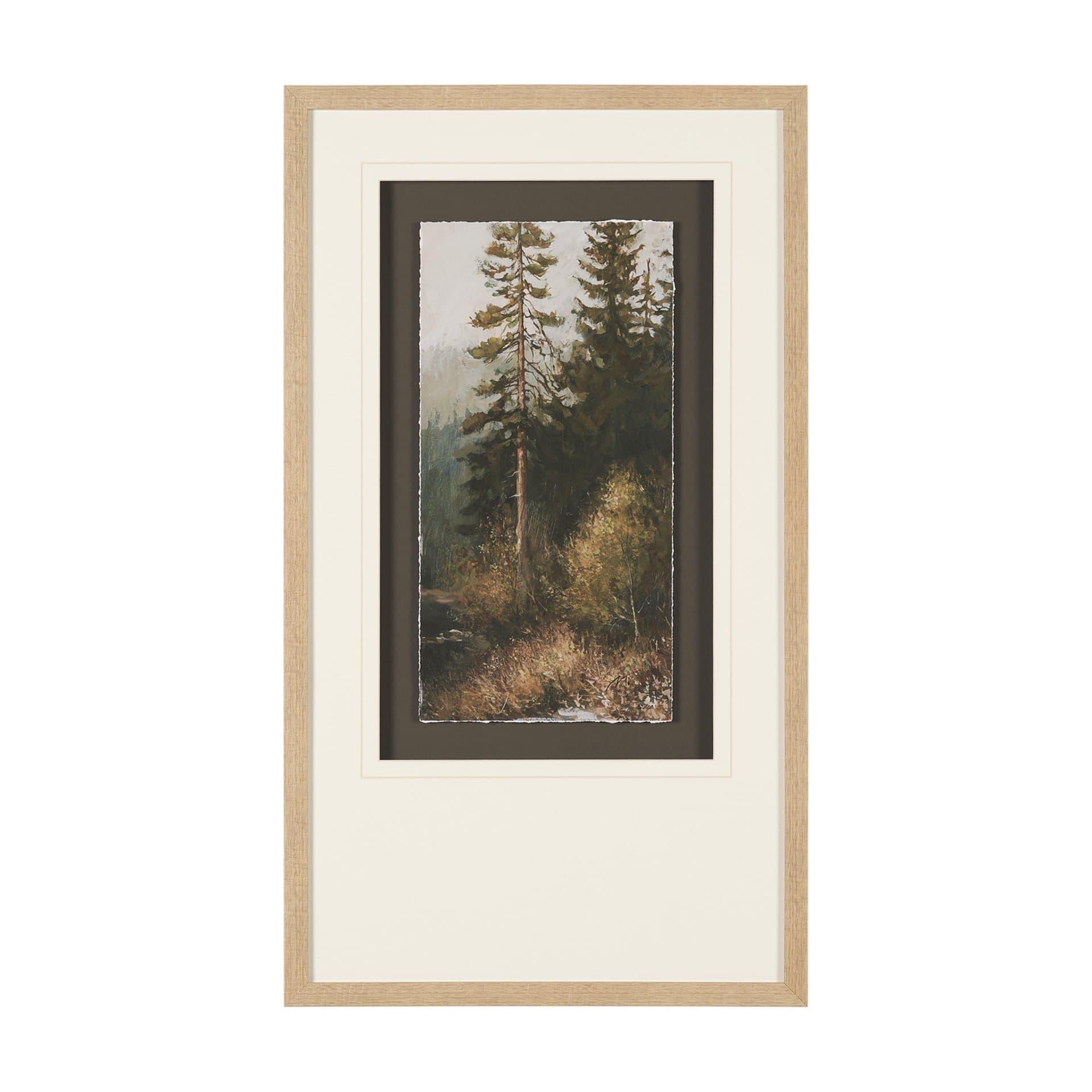 Heart of the Forest III by Mercana Studio Textured Framed Artwork Matted under Glass — product photograph