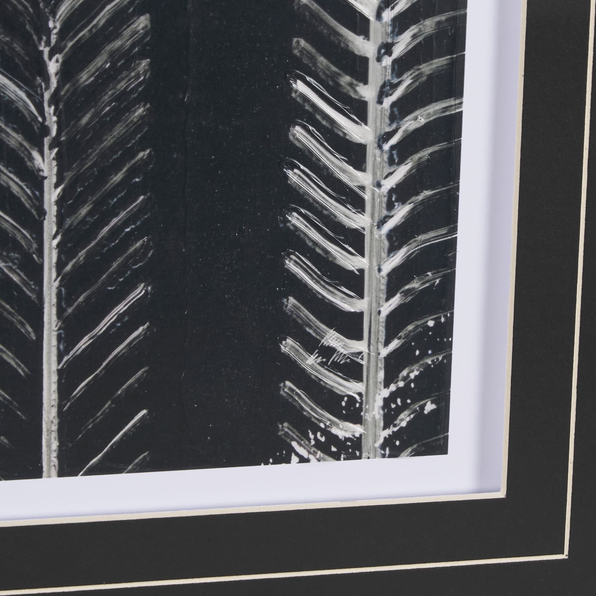 Continuation II by Mercana Studio a Hand Embellished Framed Art Print Matted under Glass — product photograph