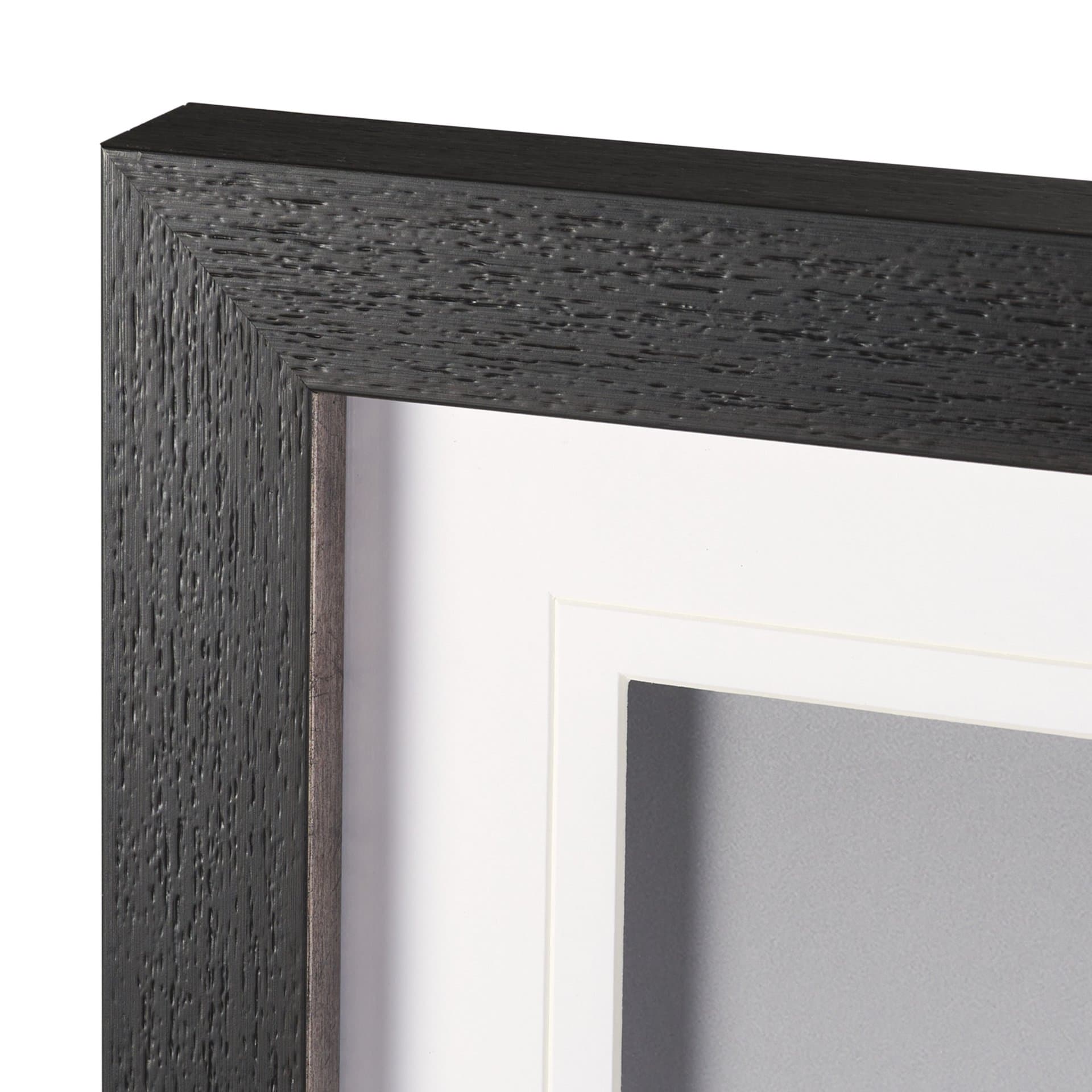 Majestic Mane - Snowscape by Matt Roseveare Framed Art Print Matted under Glass — product photograph