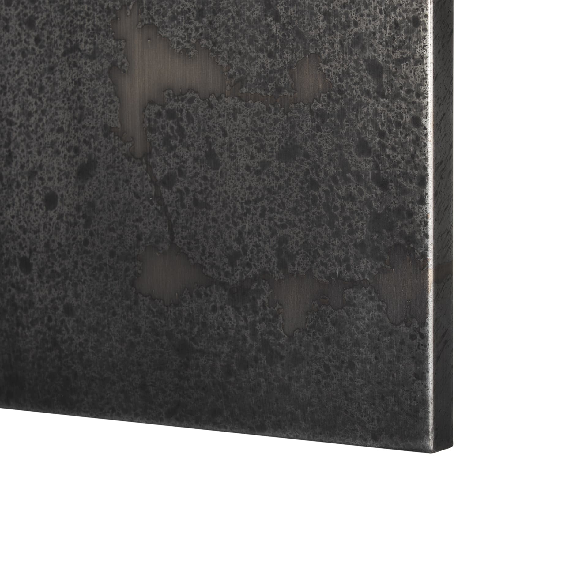 Raum Painted Monochrome w/ Acid Wash Metal Wall Art — product photograph