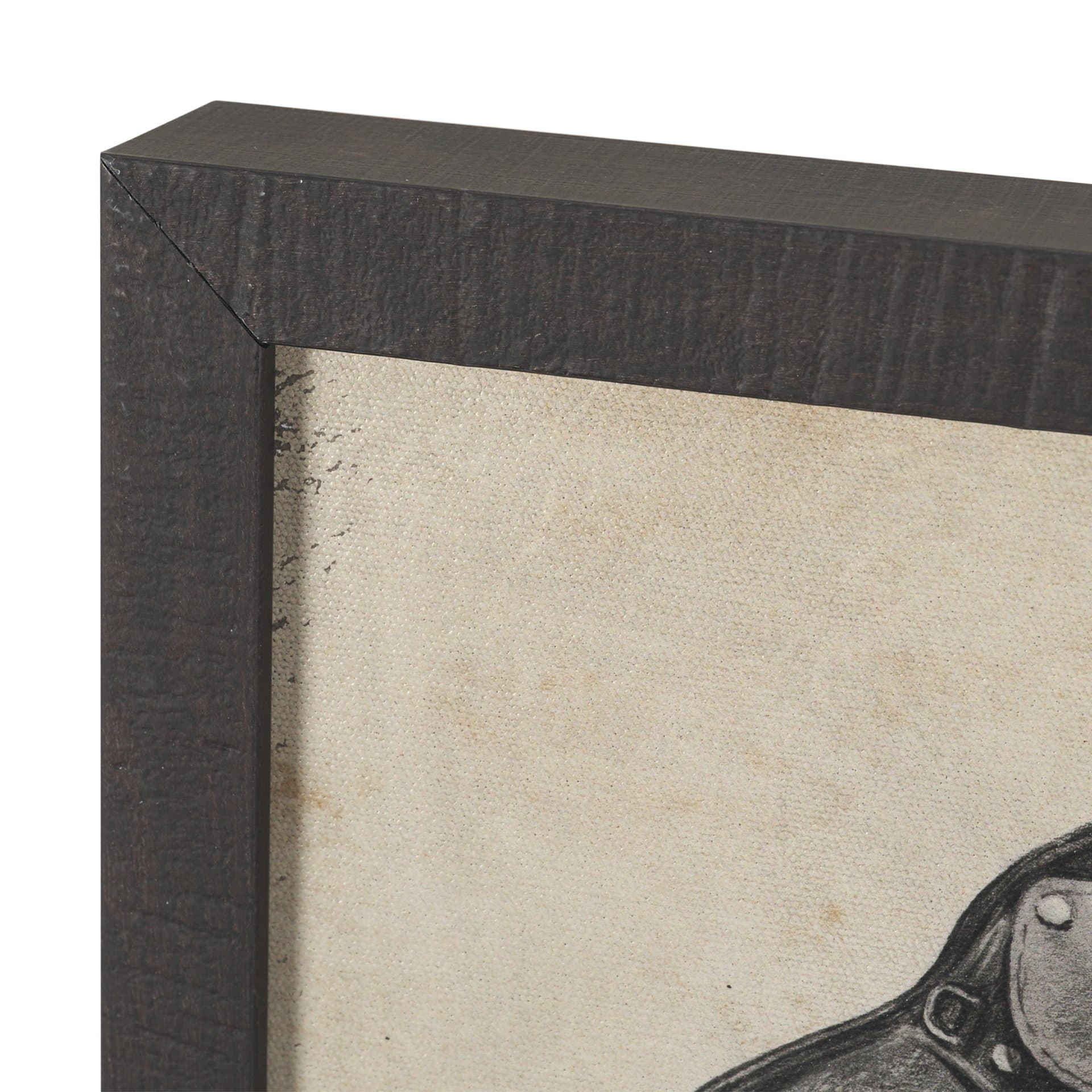 Equestrian Collection by Mercana Studio Textured Framed (Set of 6) — product photograph