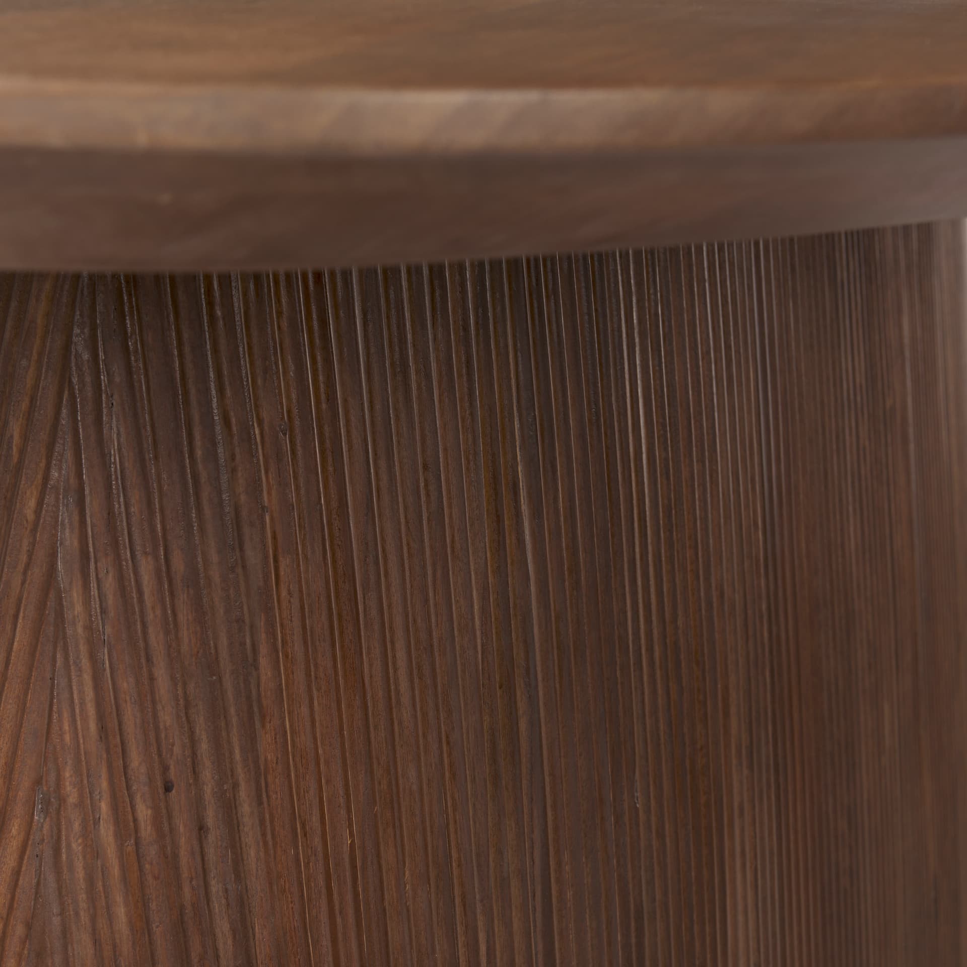 Lance 94"L x 50"W Oval Dining Table | Med Brown Wood | Seats 8 — product photograph