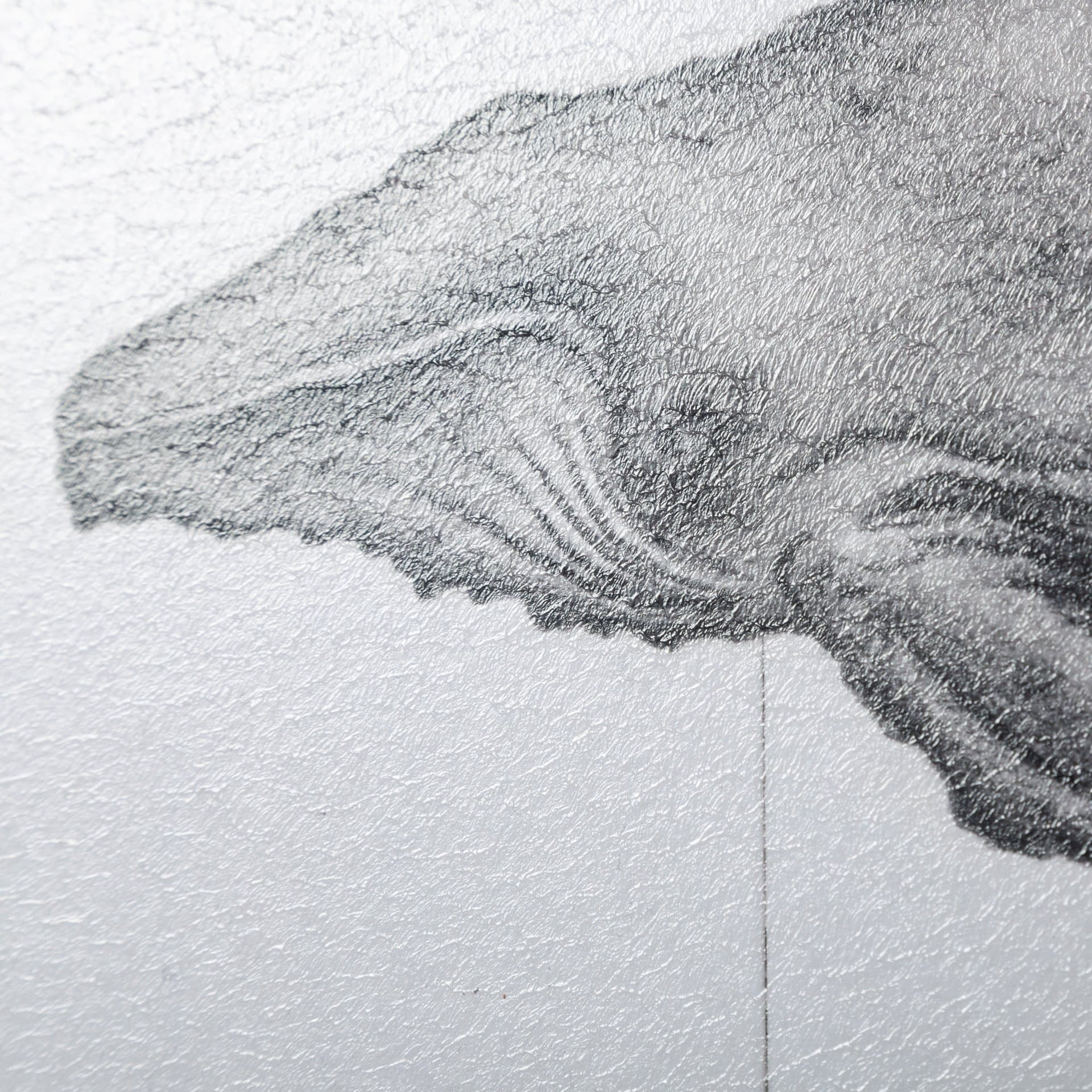 Humpback Whale by Mercana Studio a Hand Embellished Textured Framed Art Print — product photograph
