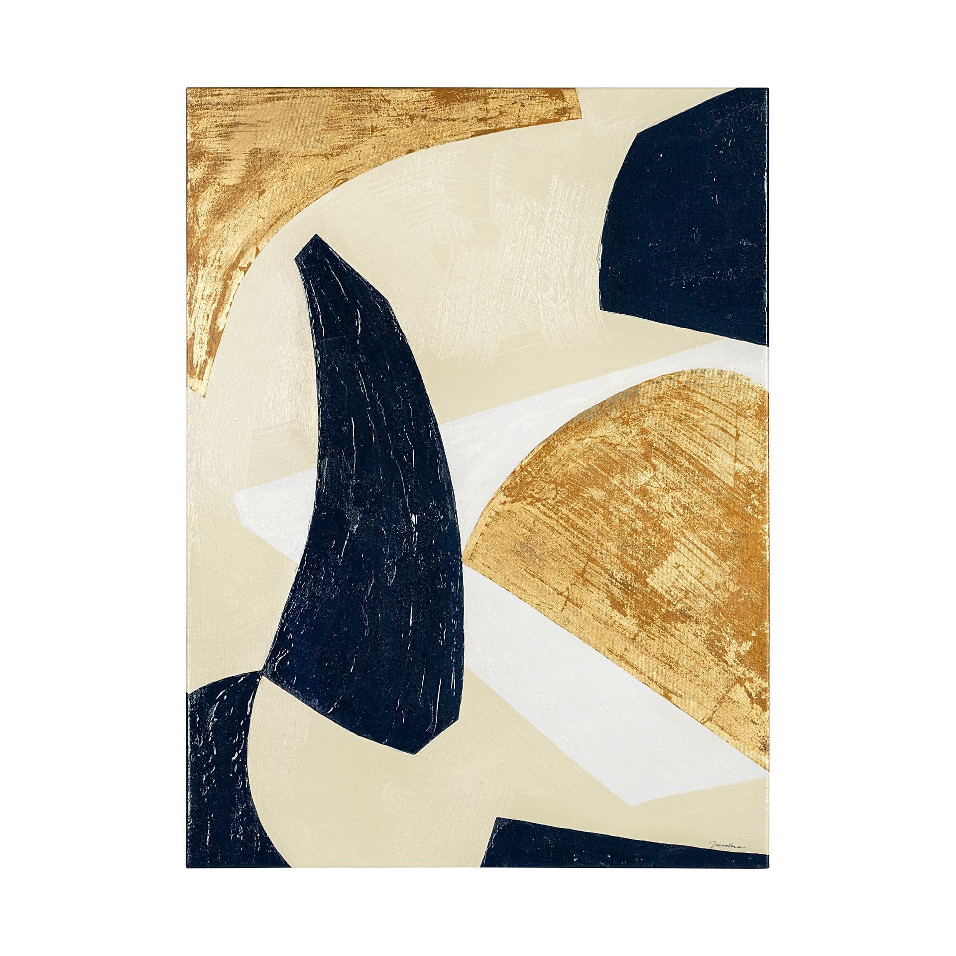 Edge of the World I by Liz Jardine a Hand Embellished Textured Canvas — product photograph